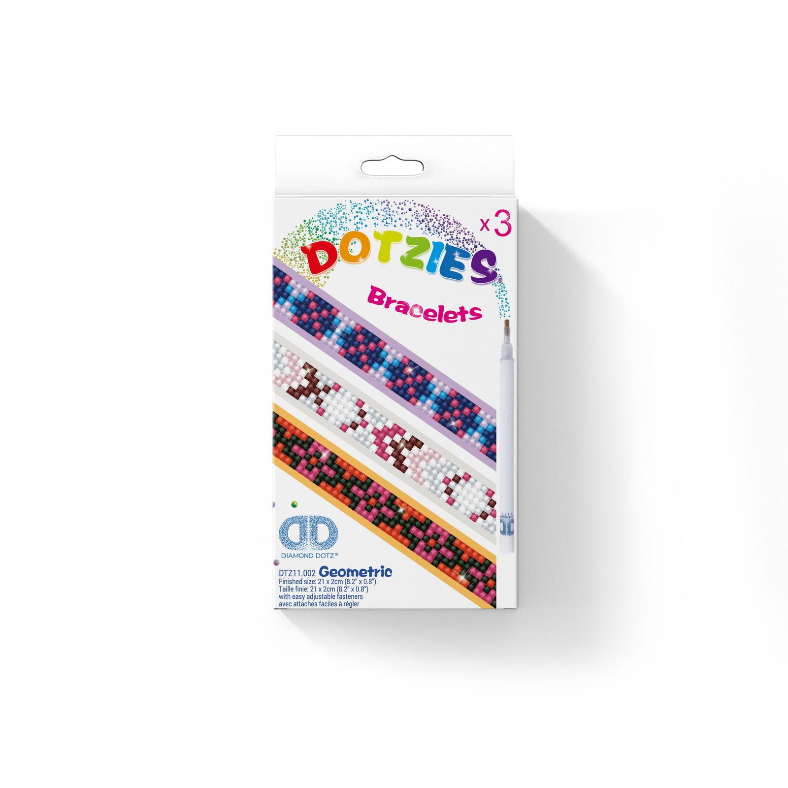Diamond Dotz Dotzies Bracelets - Geometric Print