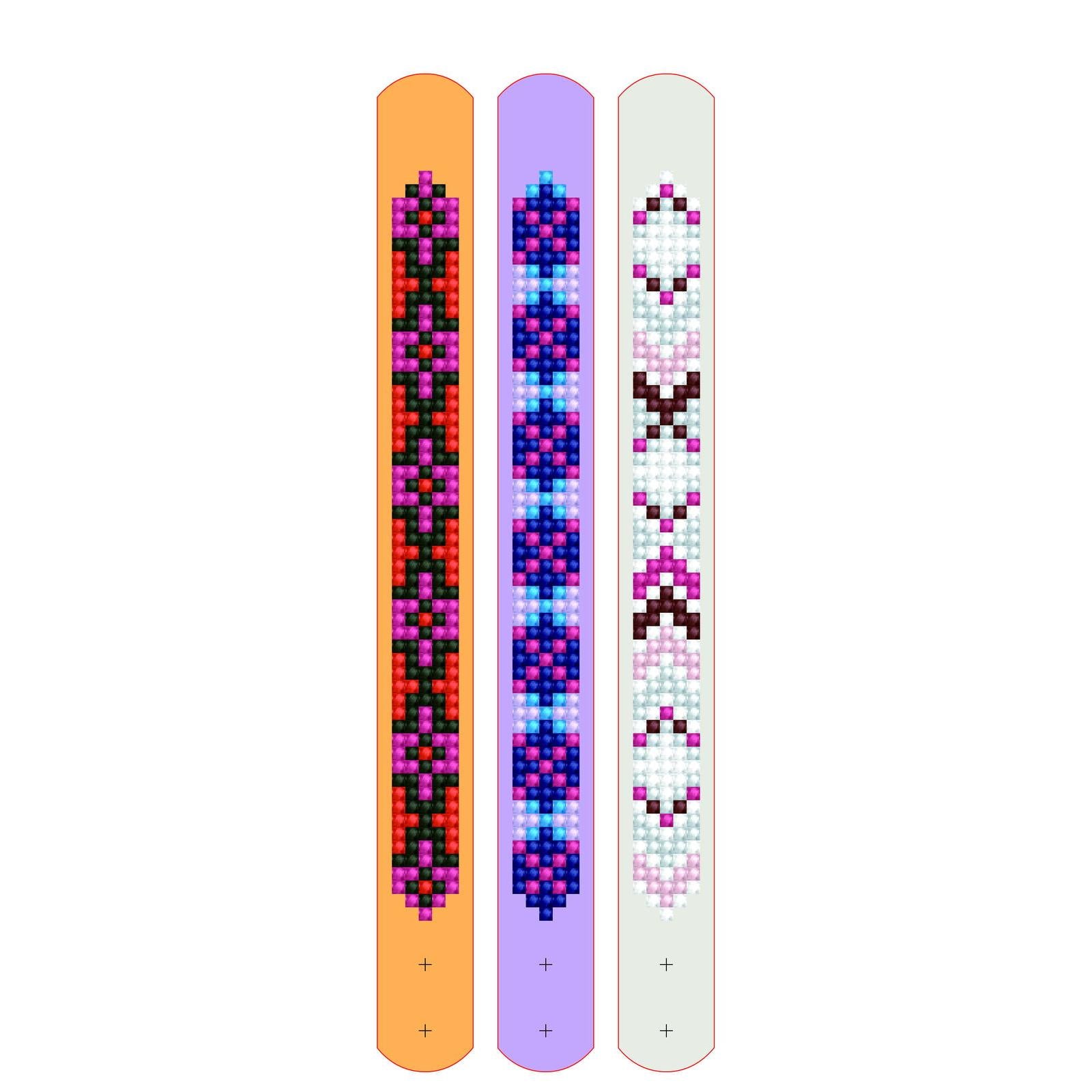 Diamond Dotz Dotzies Bracelets - Geometric Print