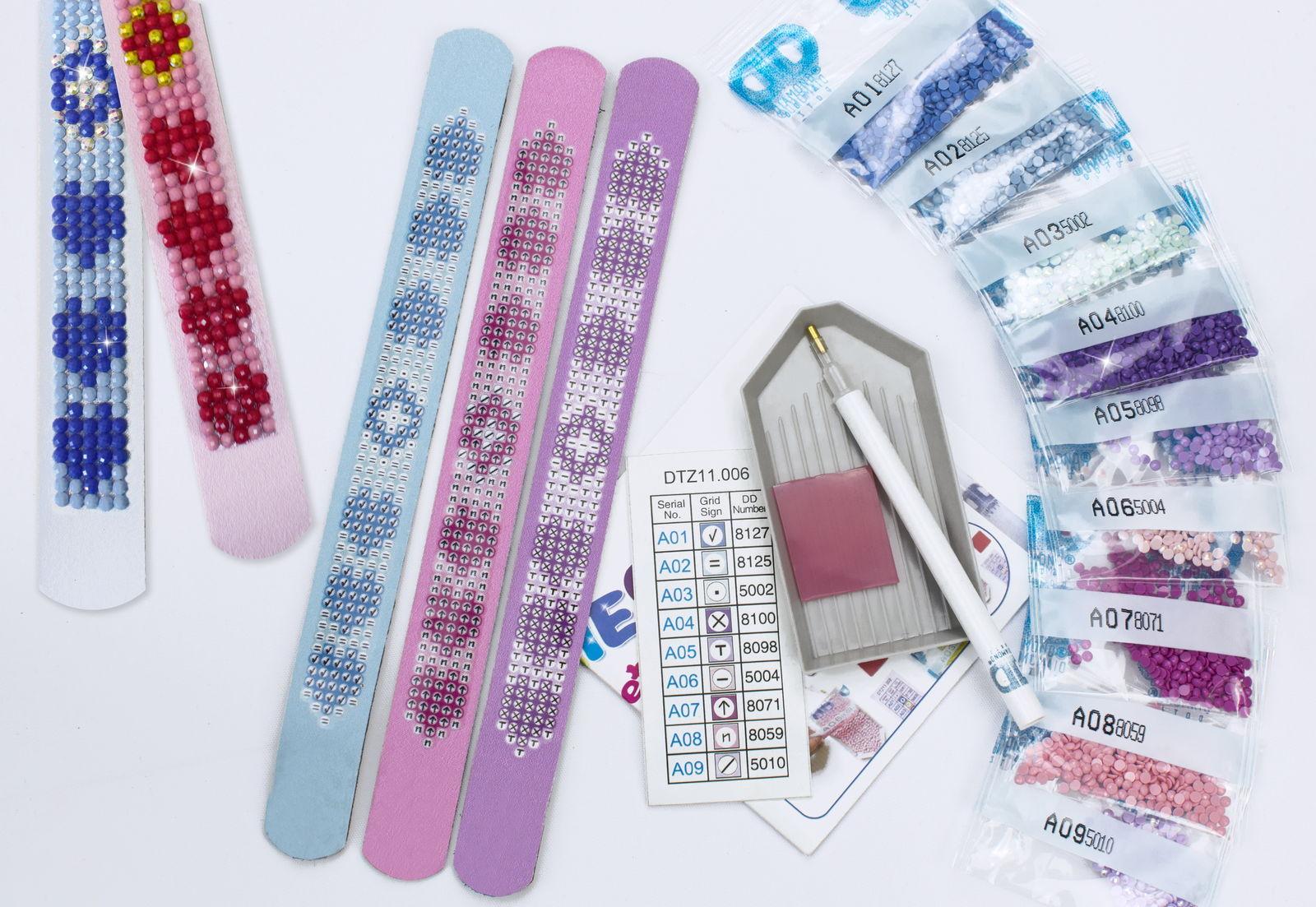 Diamond Dotz Dotzies Bracelets - Love Print