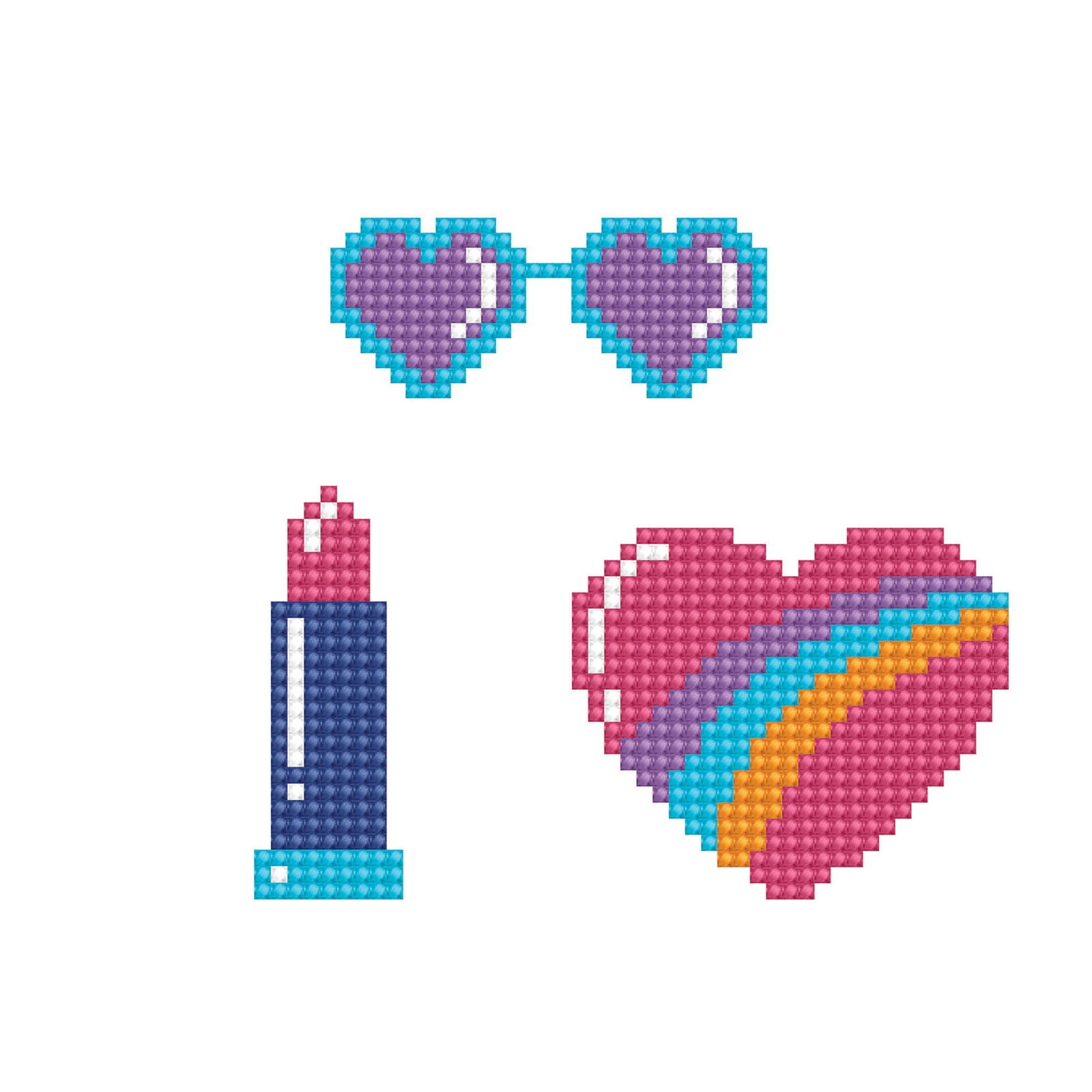 Diamond Dotz Dotzies Stickers - Cool