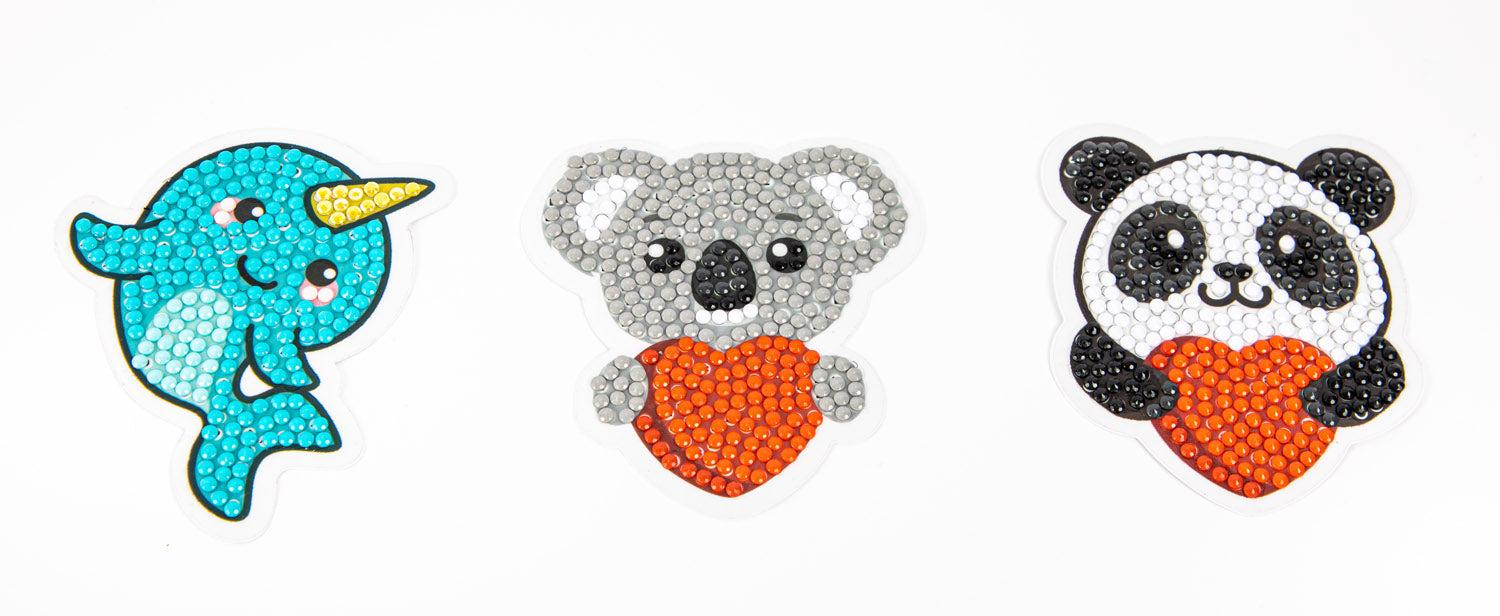 Diamond Dotz Love You Chums Stickers