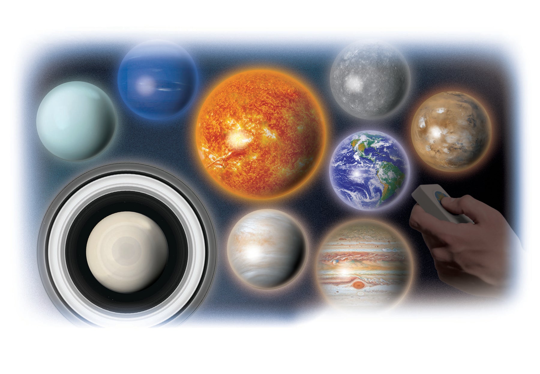 Smithsonian 3D LED Solar System – Toysmith