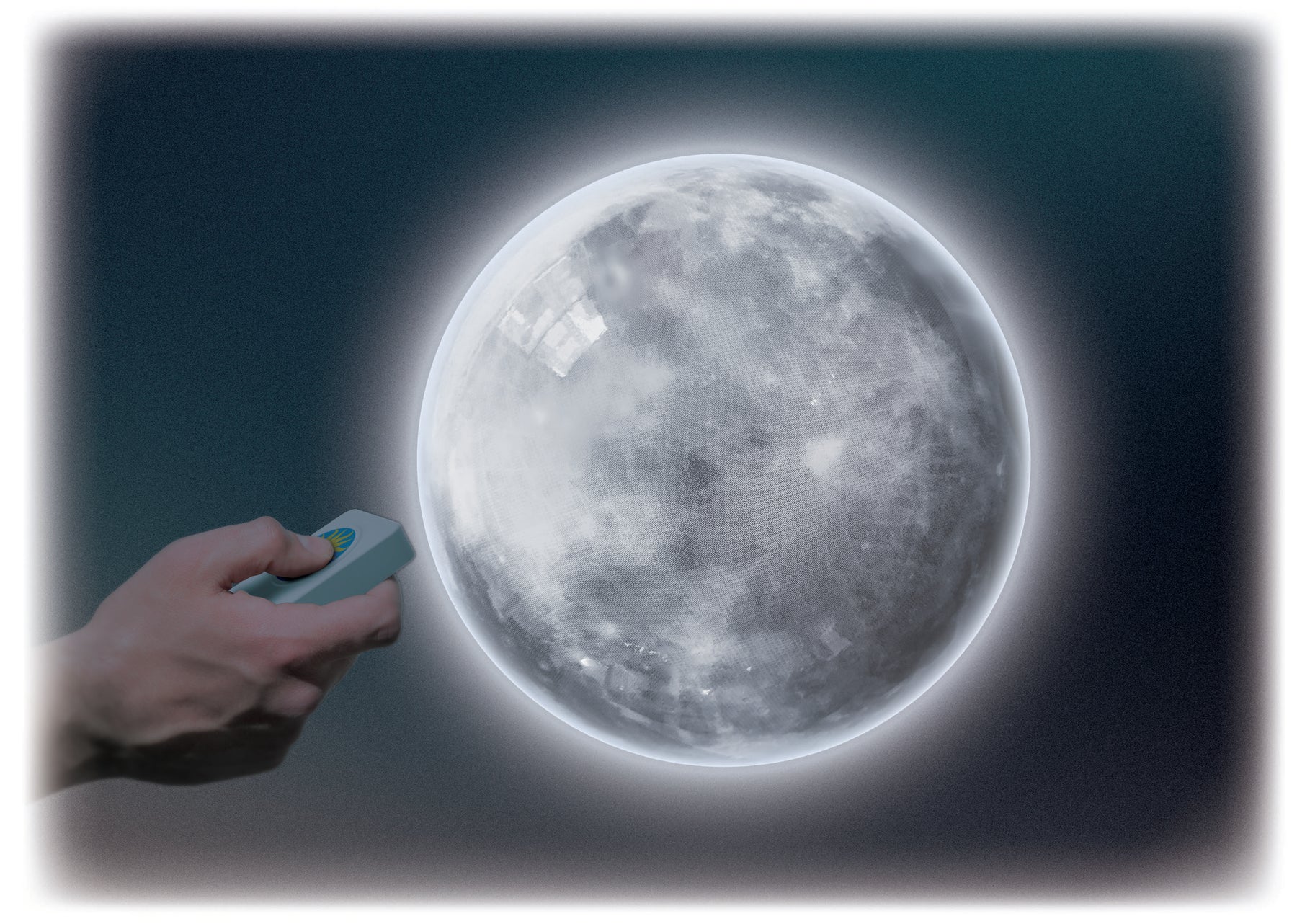 Smithsonian 3D LED 7in Moon