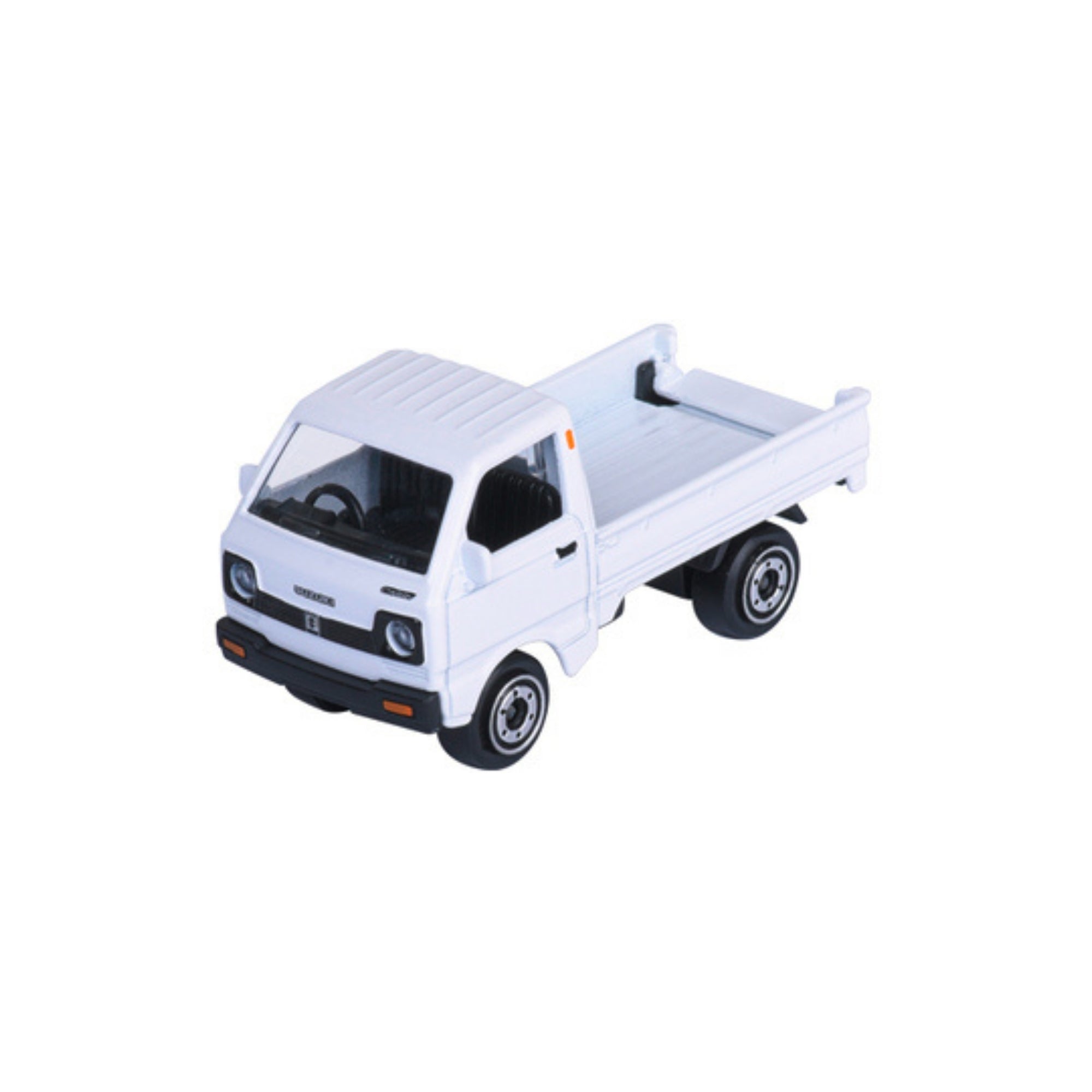 The Majorette Vintage Premium Diecast Cars features a small white toy pickup truck with an open cargo bed, shown from the front left angle on a plain white background.