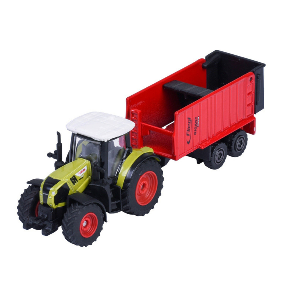 Smoby Majorette - 2 Véhicules Avec Trailer Et Remorque En Métal Échelle 1/64