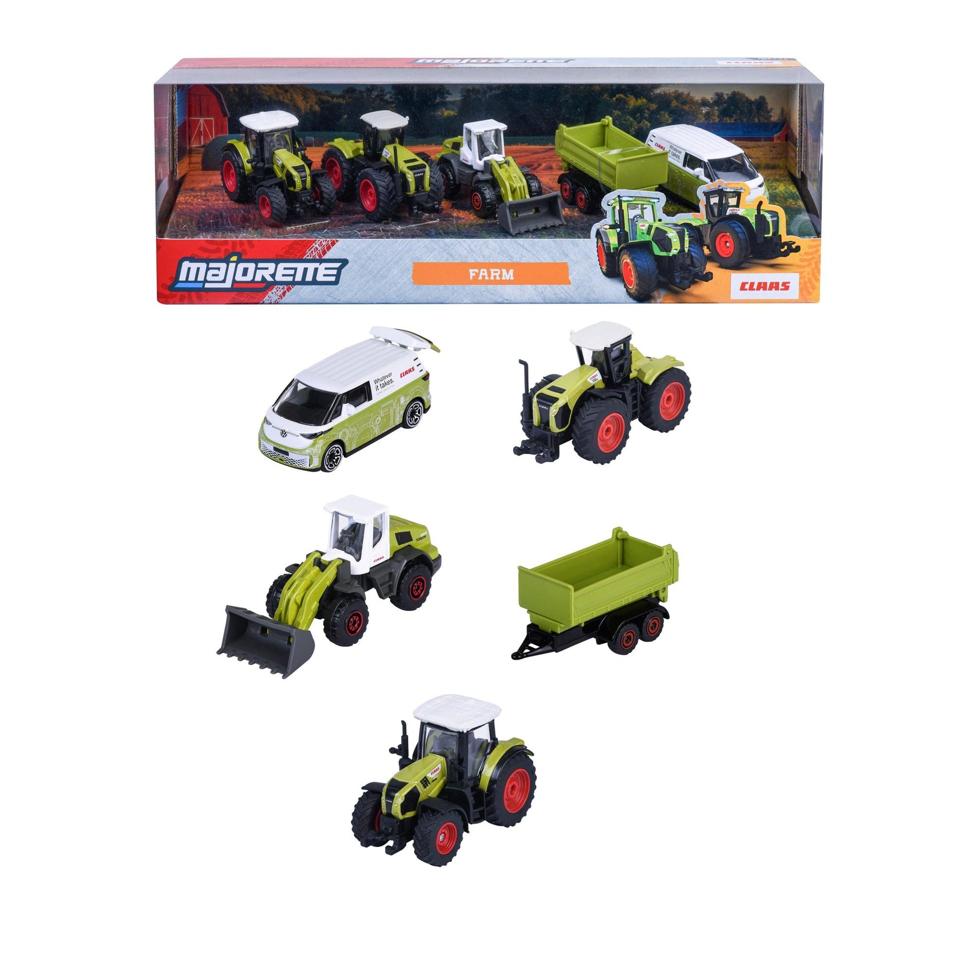 Majorette Claas Farm 5PC Giftpack