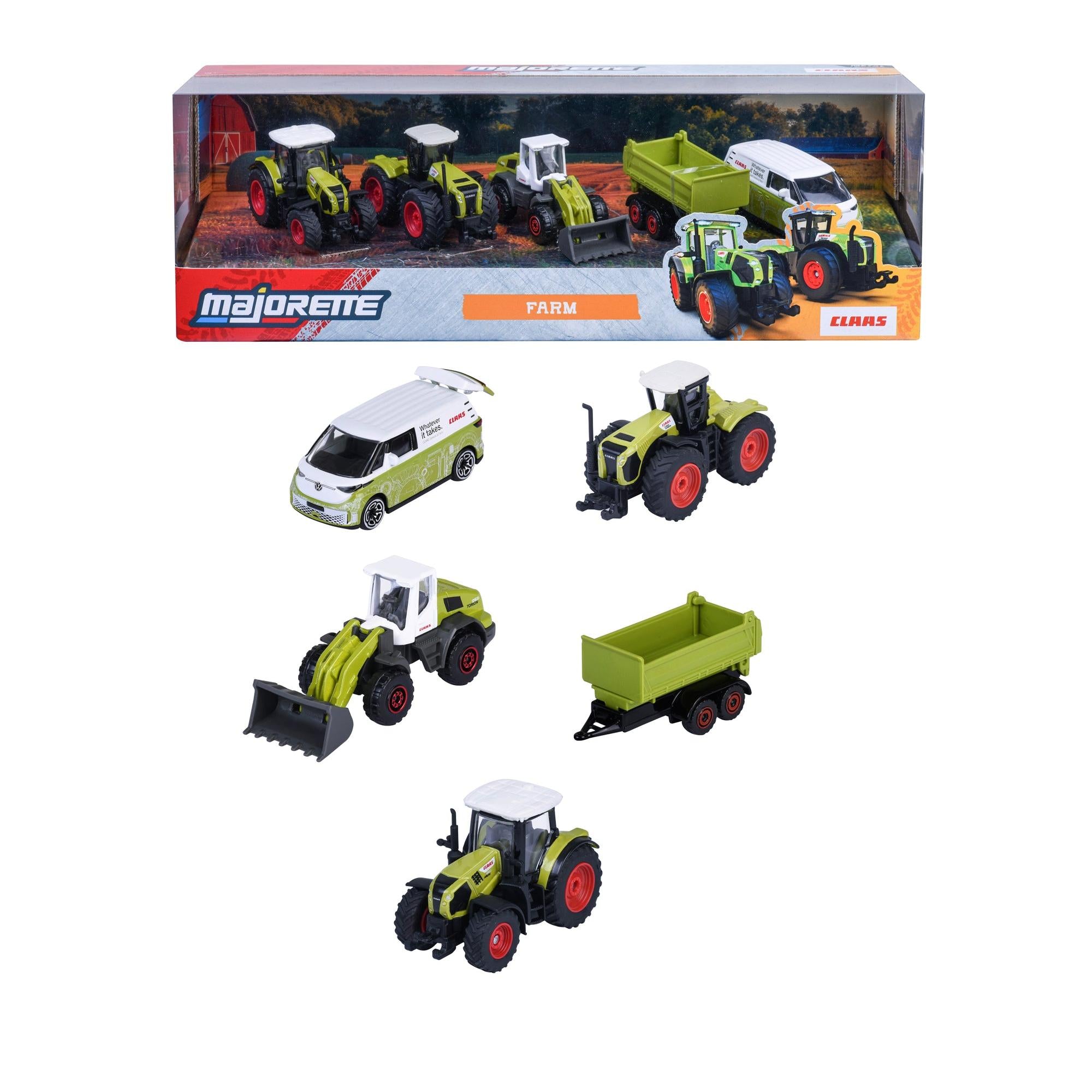 Majorette Claas Farm 5PC Giftpack
