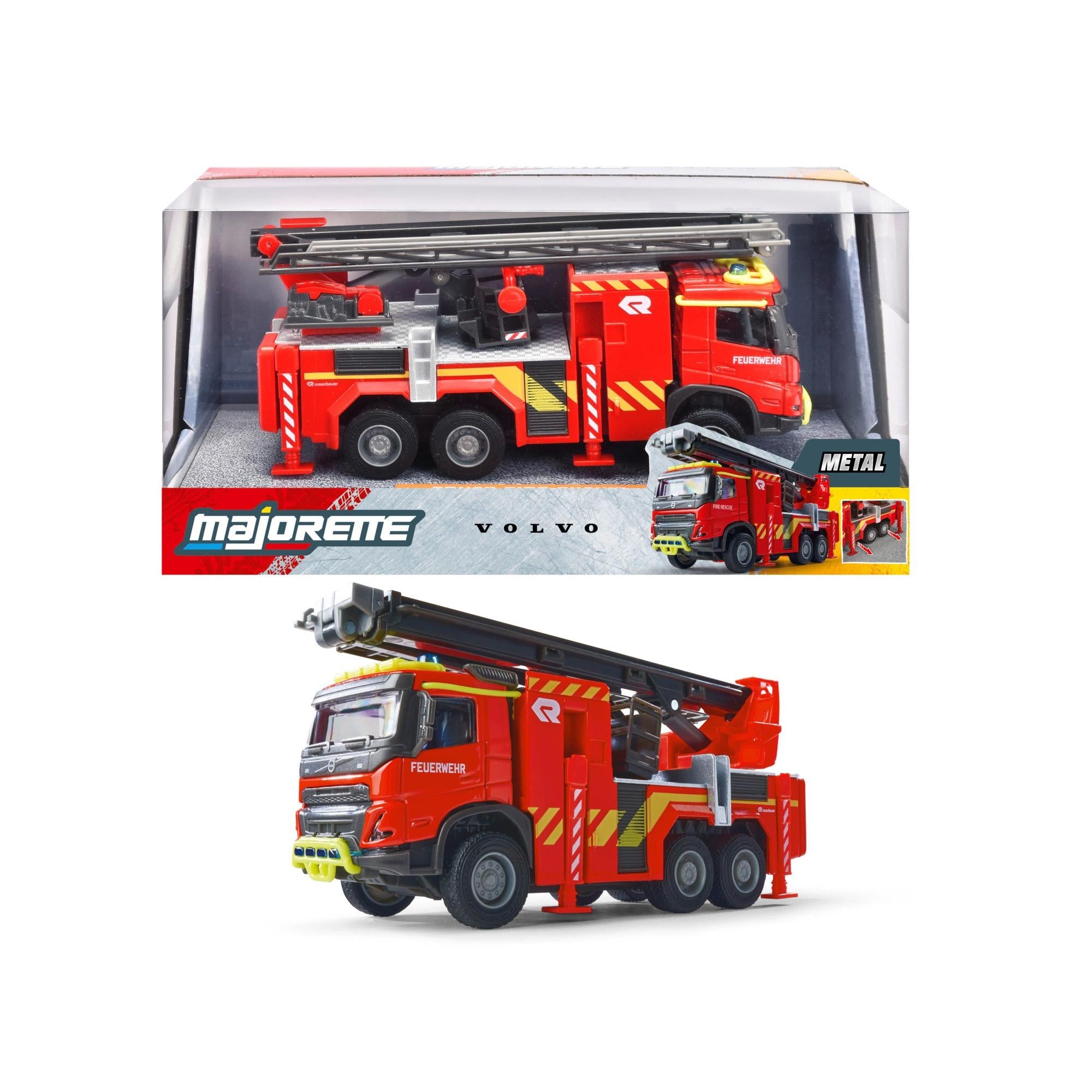 Majorette Volvo FMX Truck Fire Engine