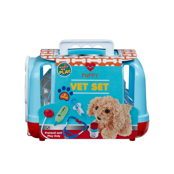 セット　スミス　ボビー ウィット jr ボブルヘッド h710 f964 My World My Play Puppy Vet Set – Toysmith