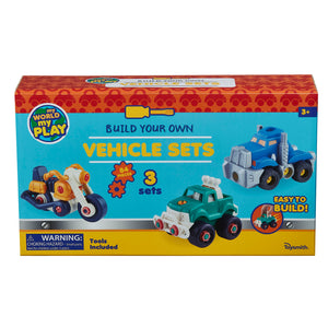 My World My Play Build Your Own Vehicle Set