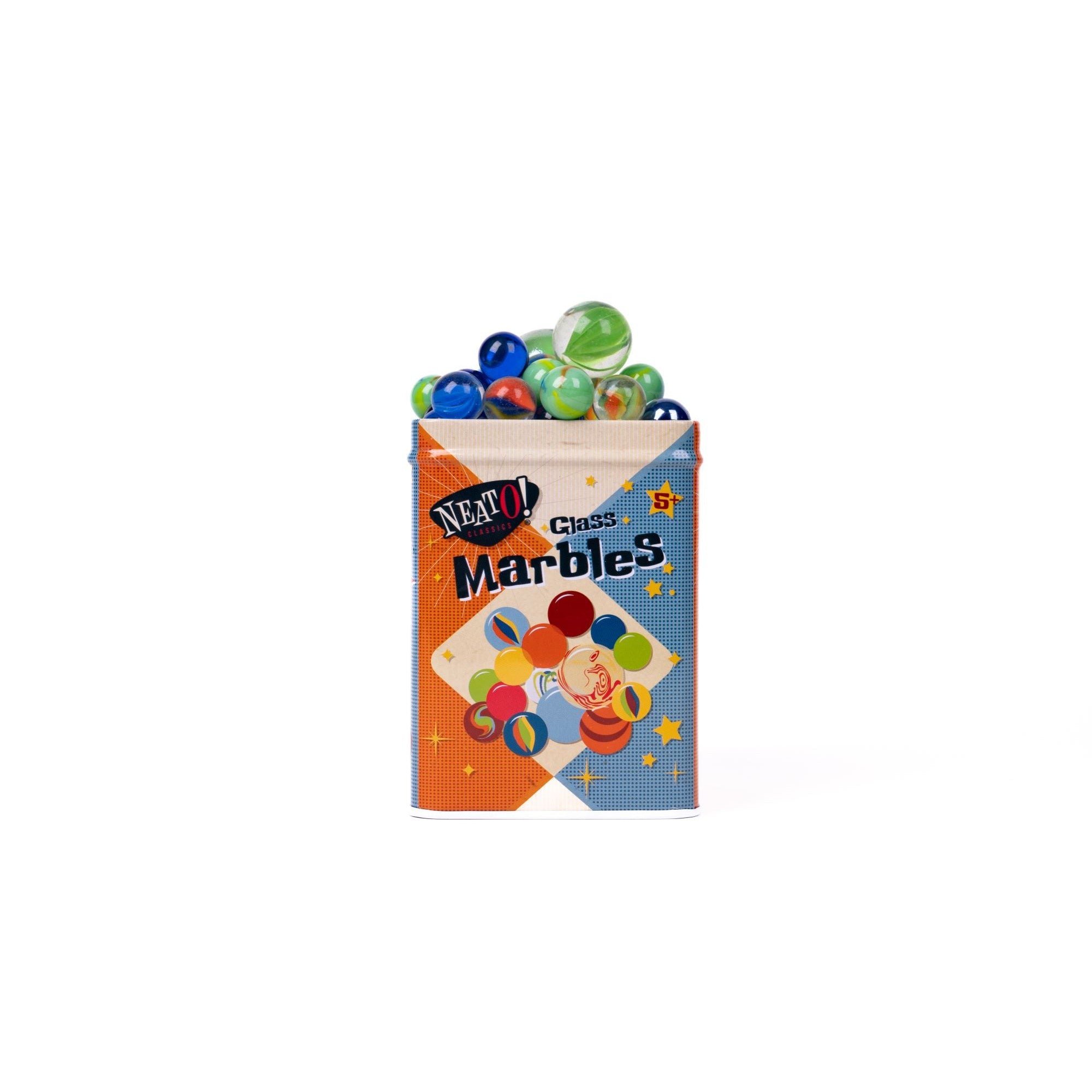 Neato! Marbles In Tin Box