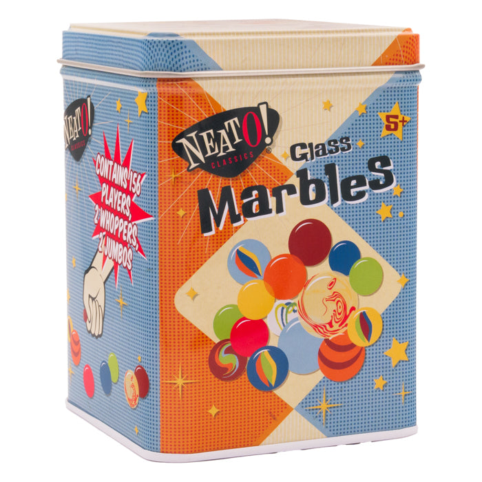 Neato! Marbles In Tin Box