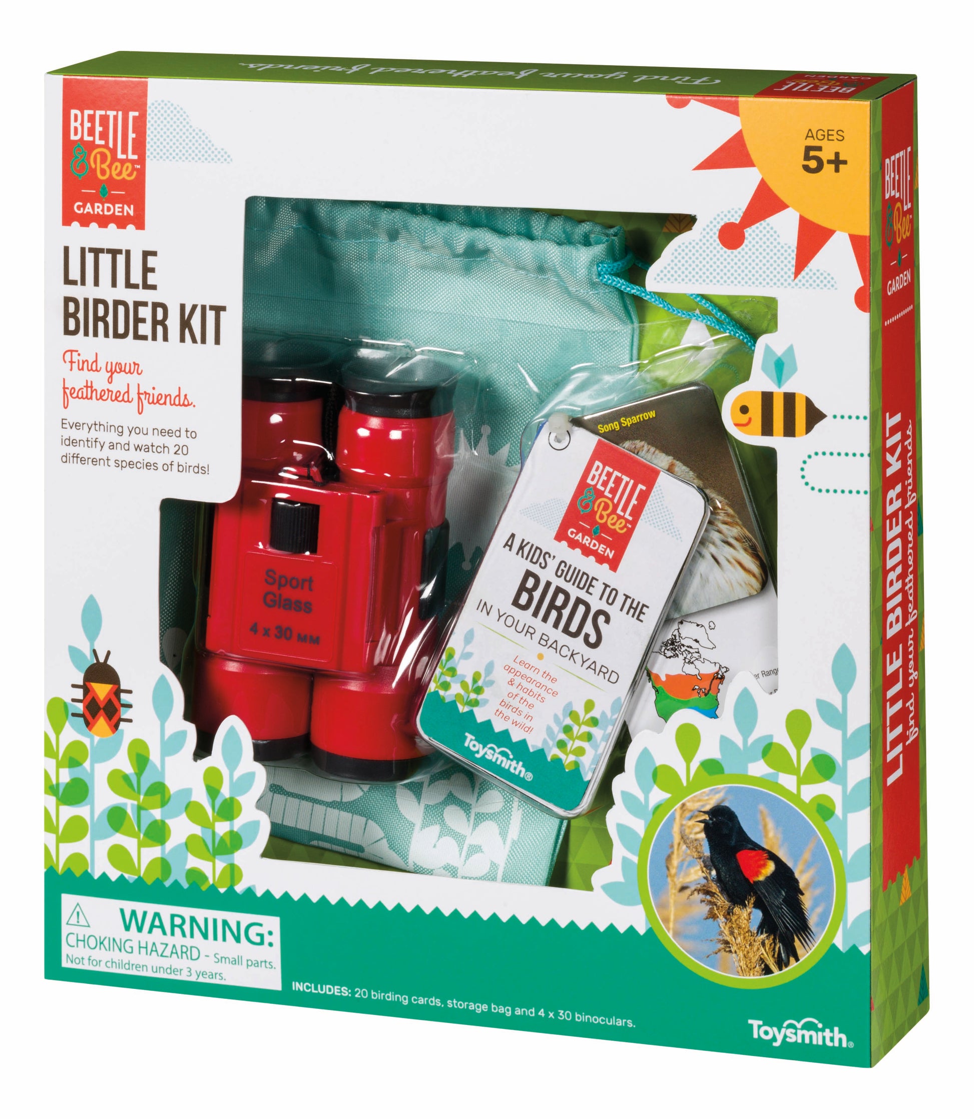 Beetle & Bee Garden Little Birder Set