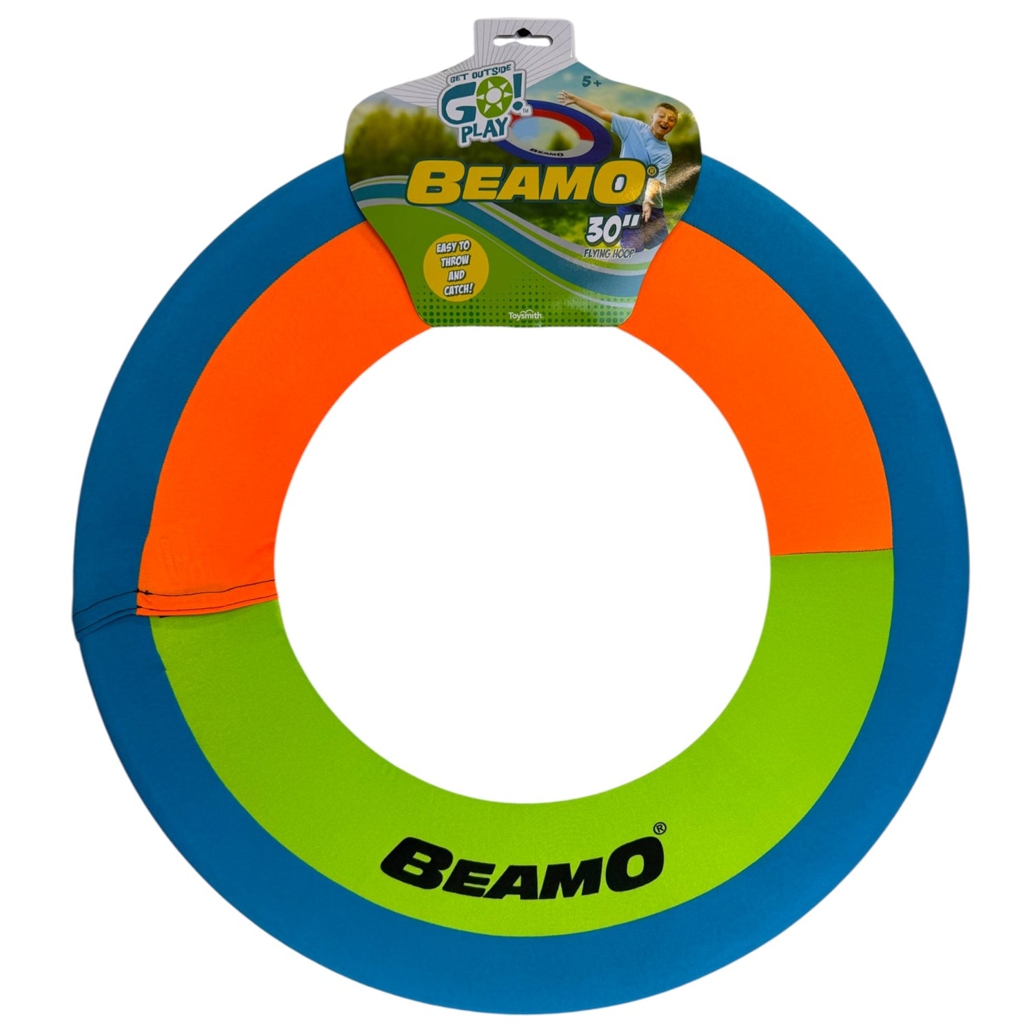 Get Outside Go! 30in Beamo Flying Disc - Orange, Blue, Green