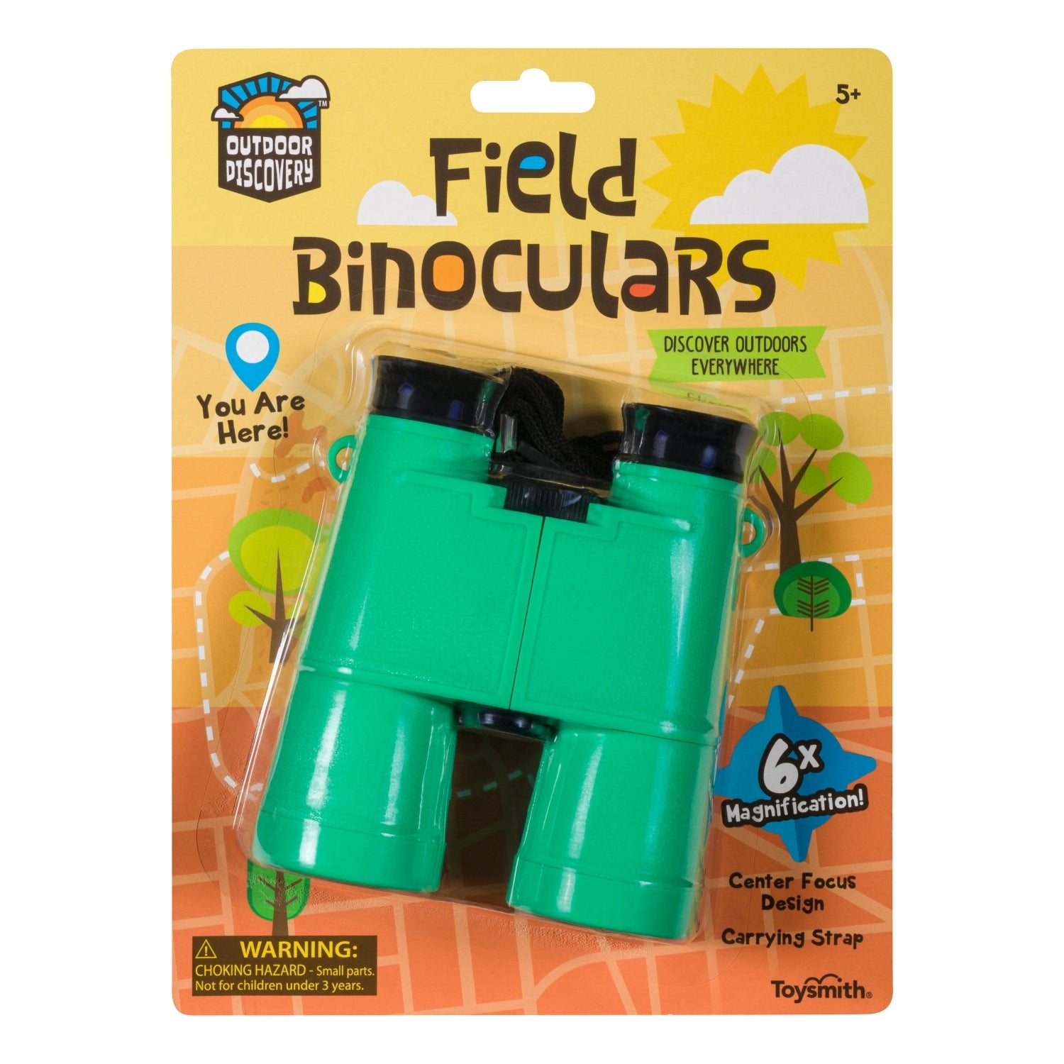 Outdoor Discovery Field Binoculars - Green
