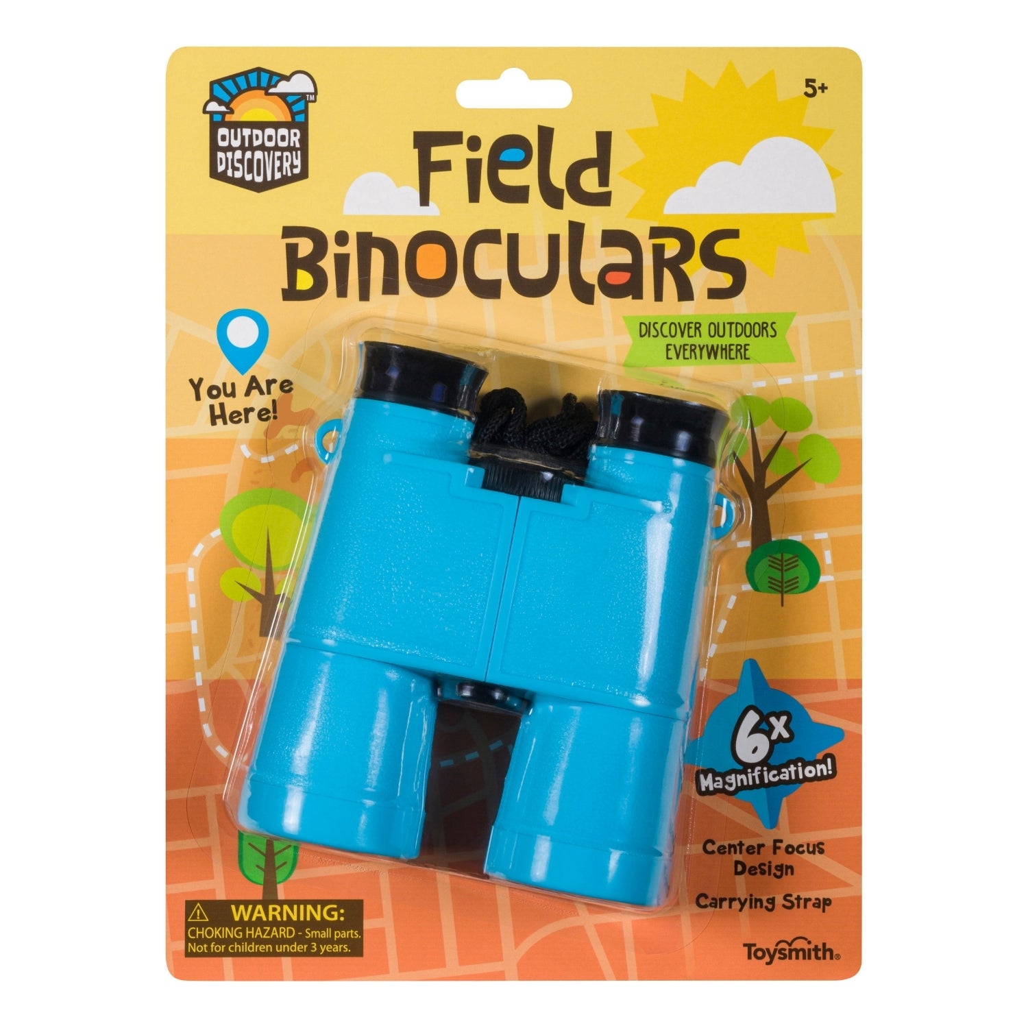 Outdoor Discovery Field Binoculars - Blue