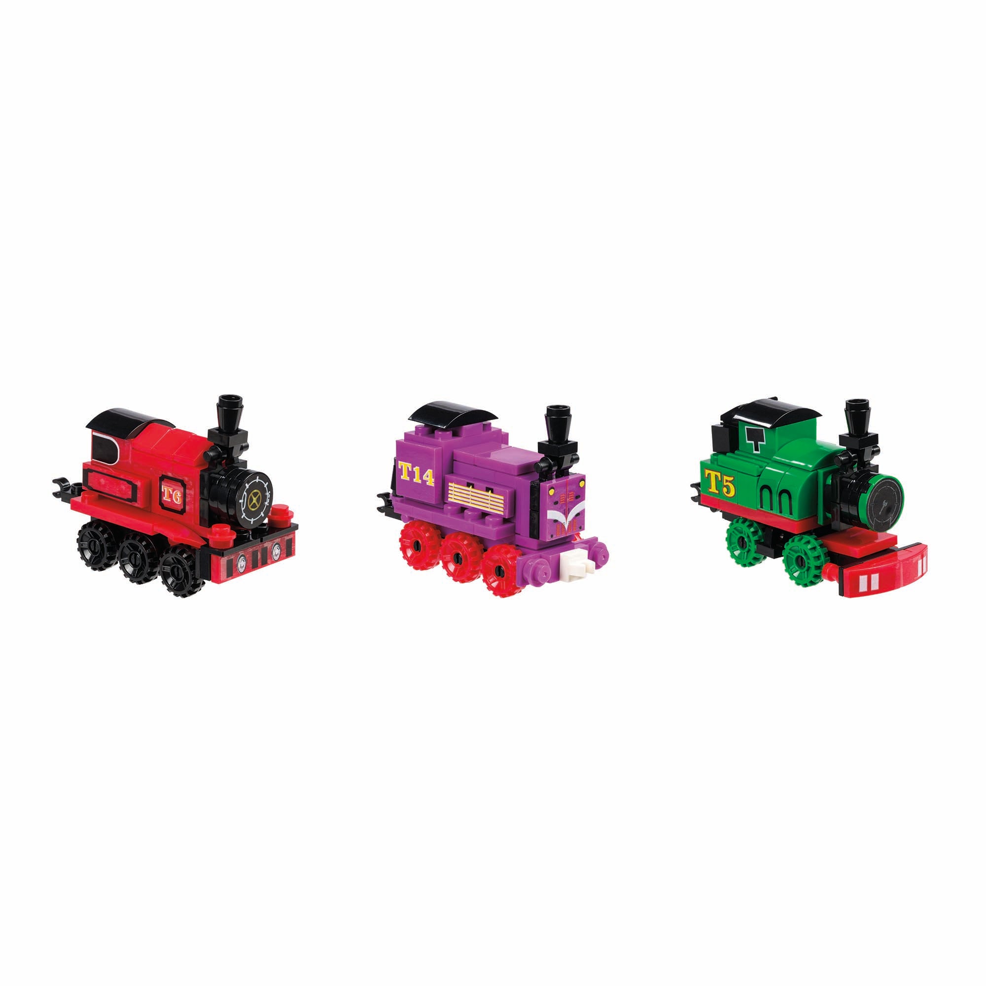 Toysmith Holiday Building Blocks Train Set
