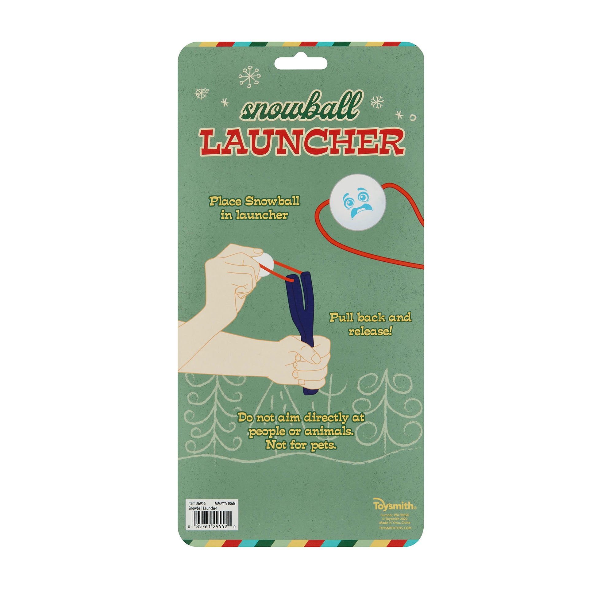 Toysmith Holiday Snowball Launcher