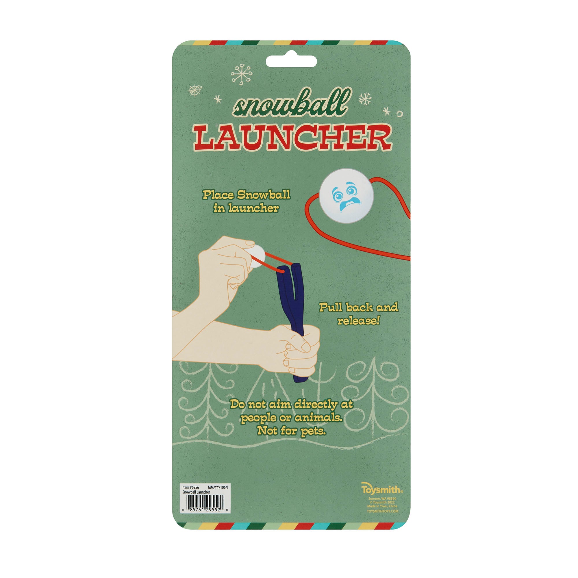 Toysmith Holiday Snowball Launcher