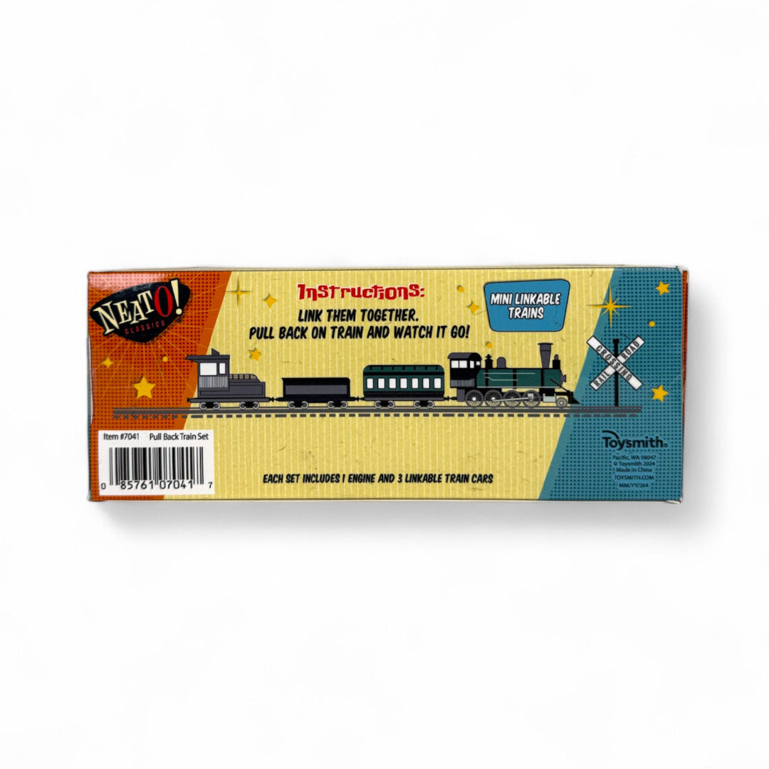Neato! Locomotion Pull-Back Train Set