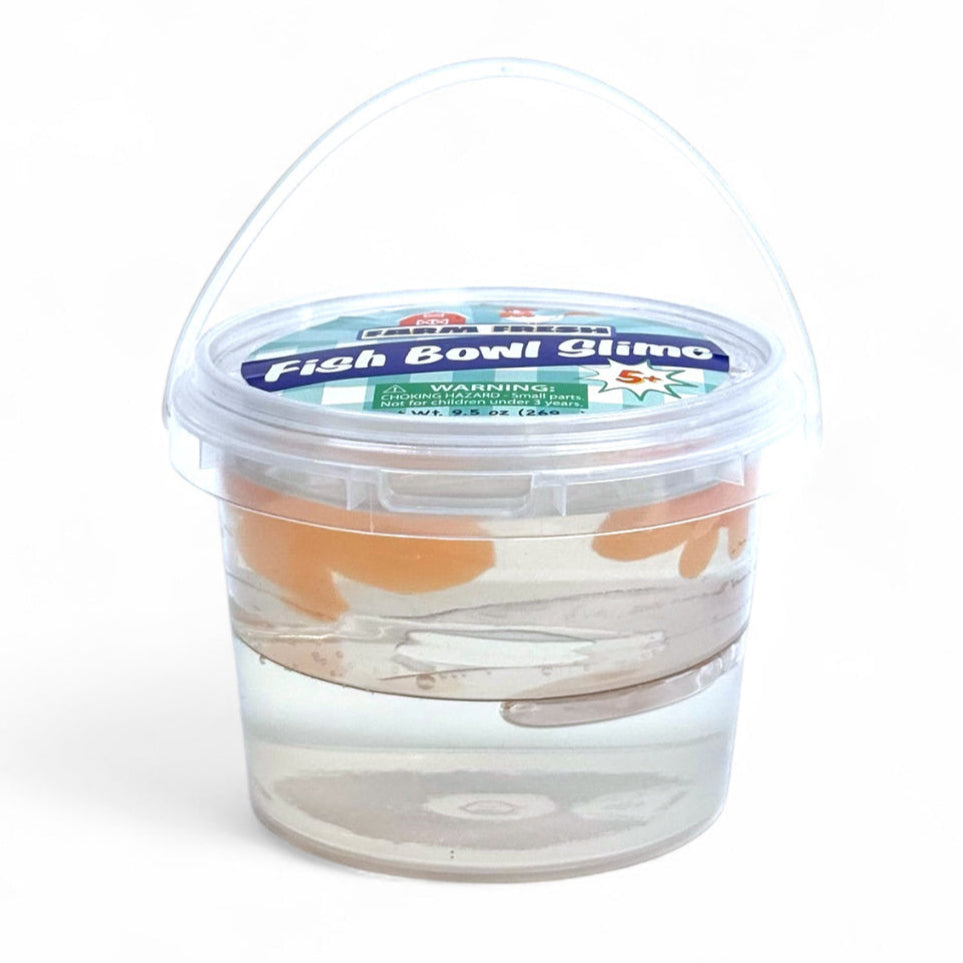 Slime Head Fish In Store Farm Fresh Fish Bowl Slime – Toysmith