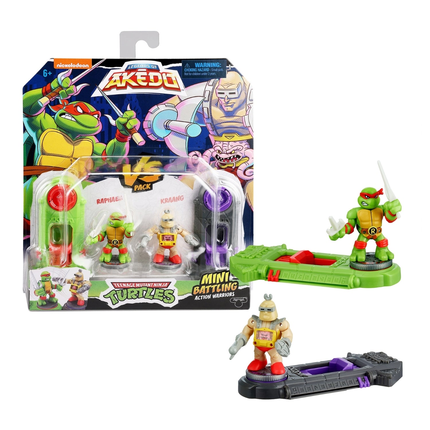 Moose Toys Akedo TMNT VS. Pack - Raphael