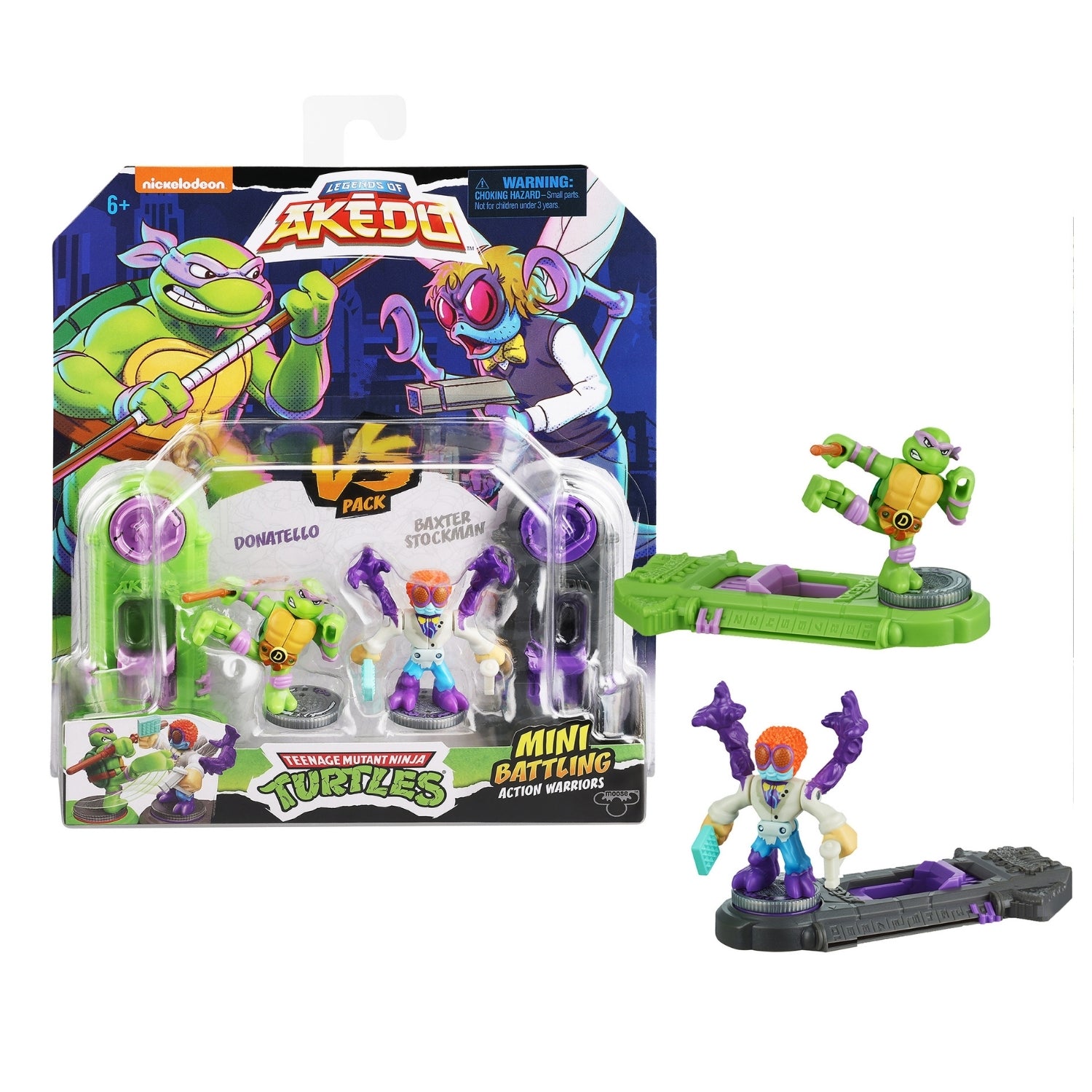 Moose Toys Akedo TMNT VS. Pack - Donatello
