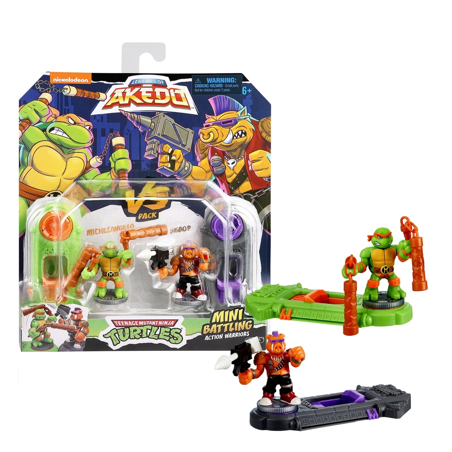 Moose Toys Akedo TMNT VS. Pack - Michelangelo