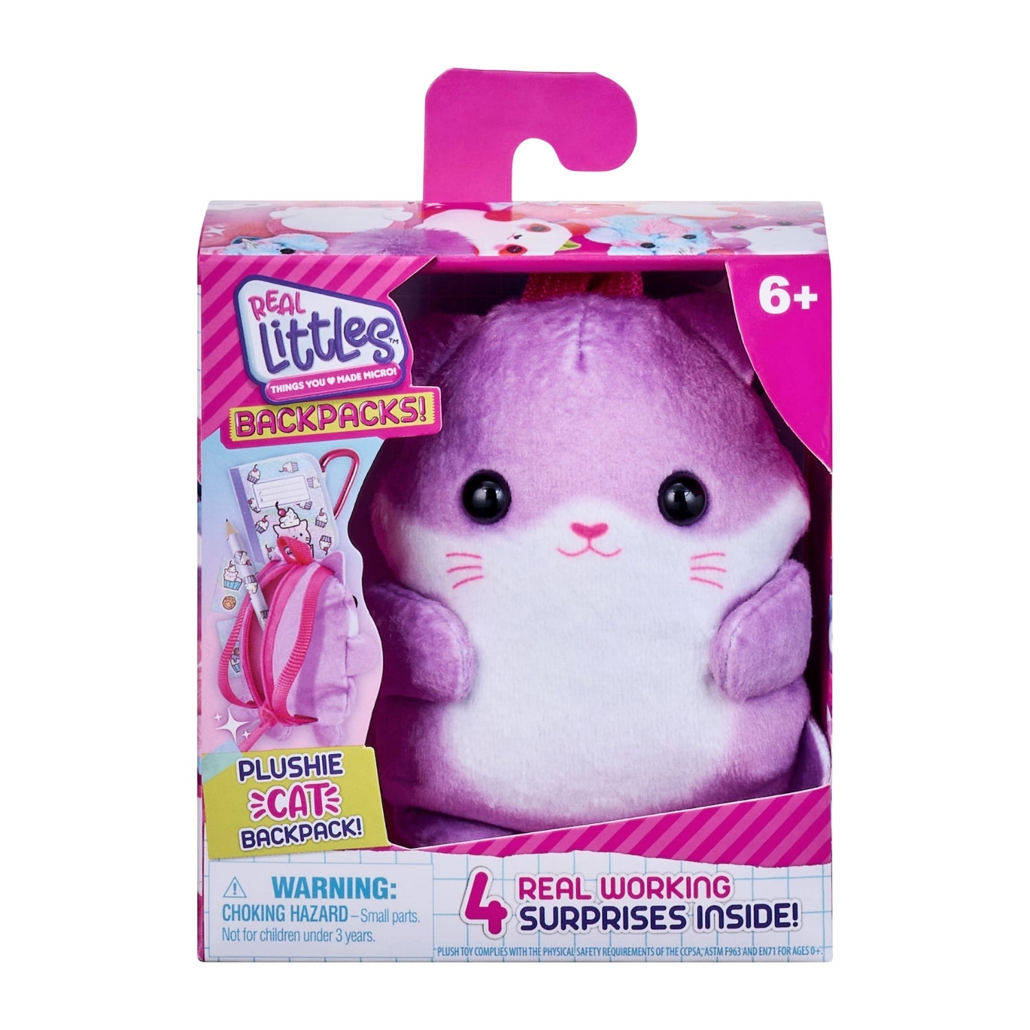 Real Littles Pets Backpack – Toysmith