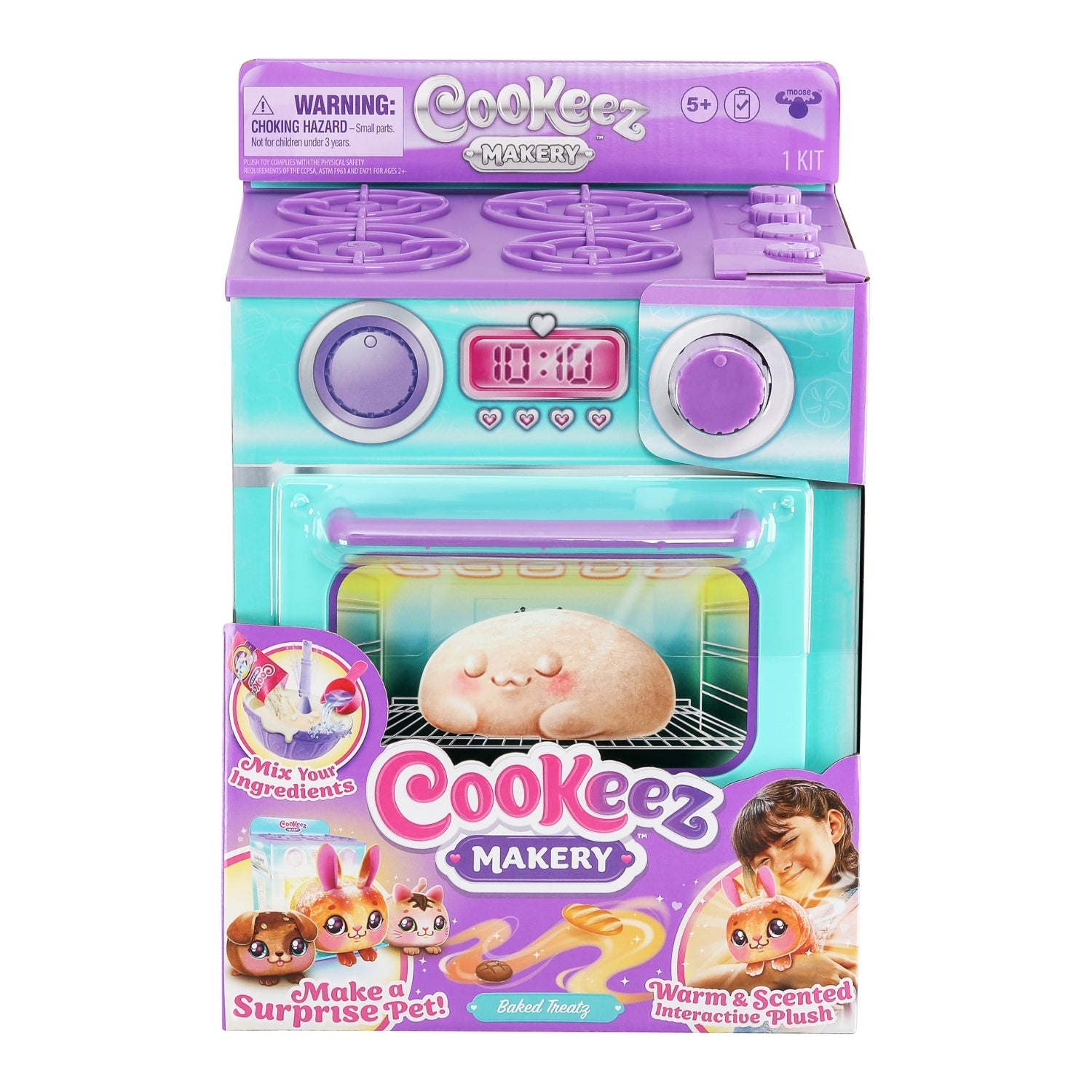 Moose Toys Cookeez Makery Oven Playset - Blue