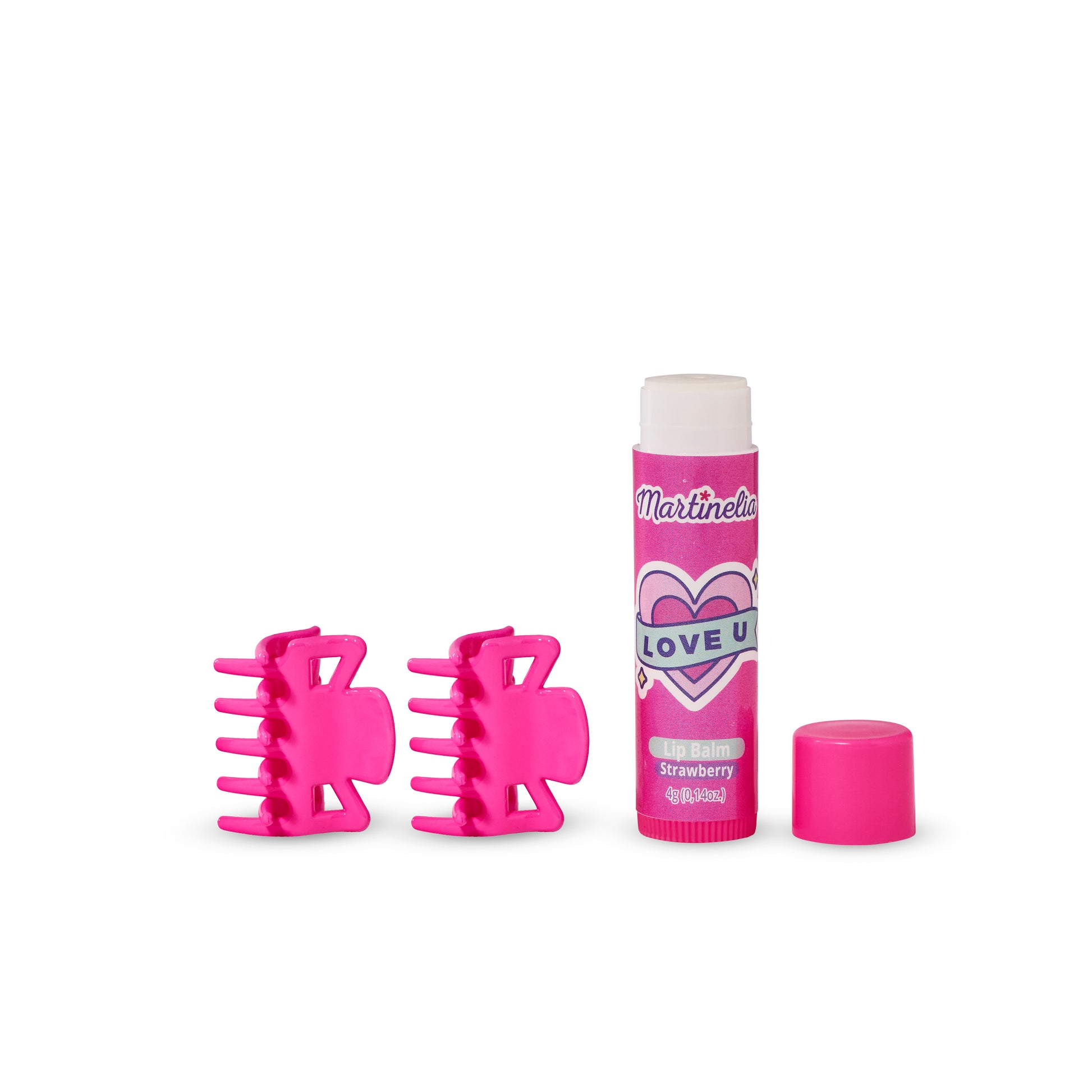Martinelia Crush Hair Clips & Lip Balm