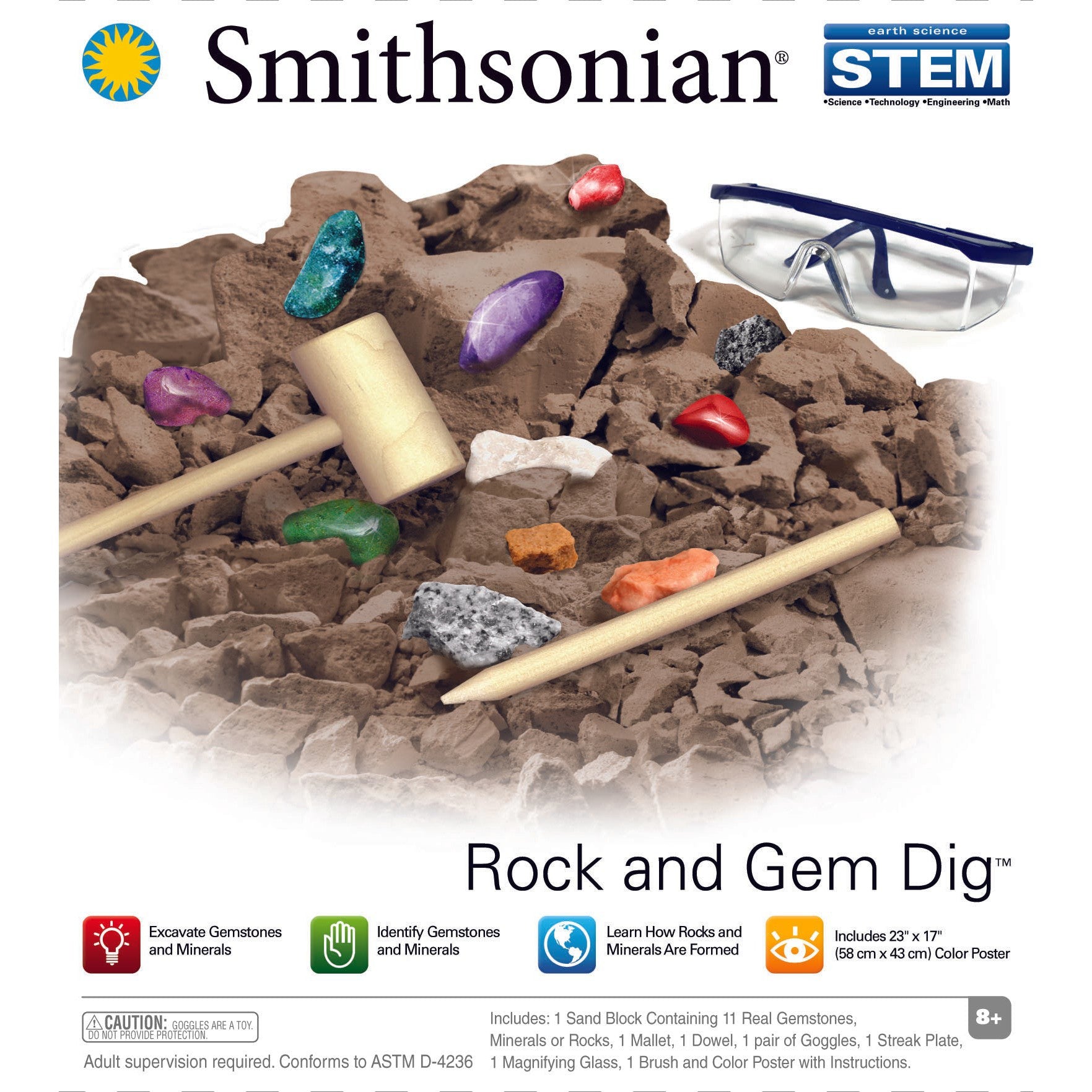 Smithsonian Rock and Gem Dig