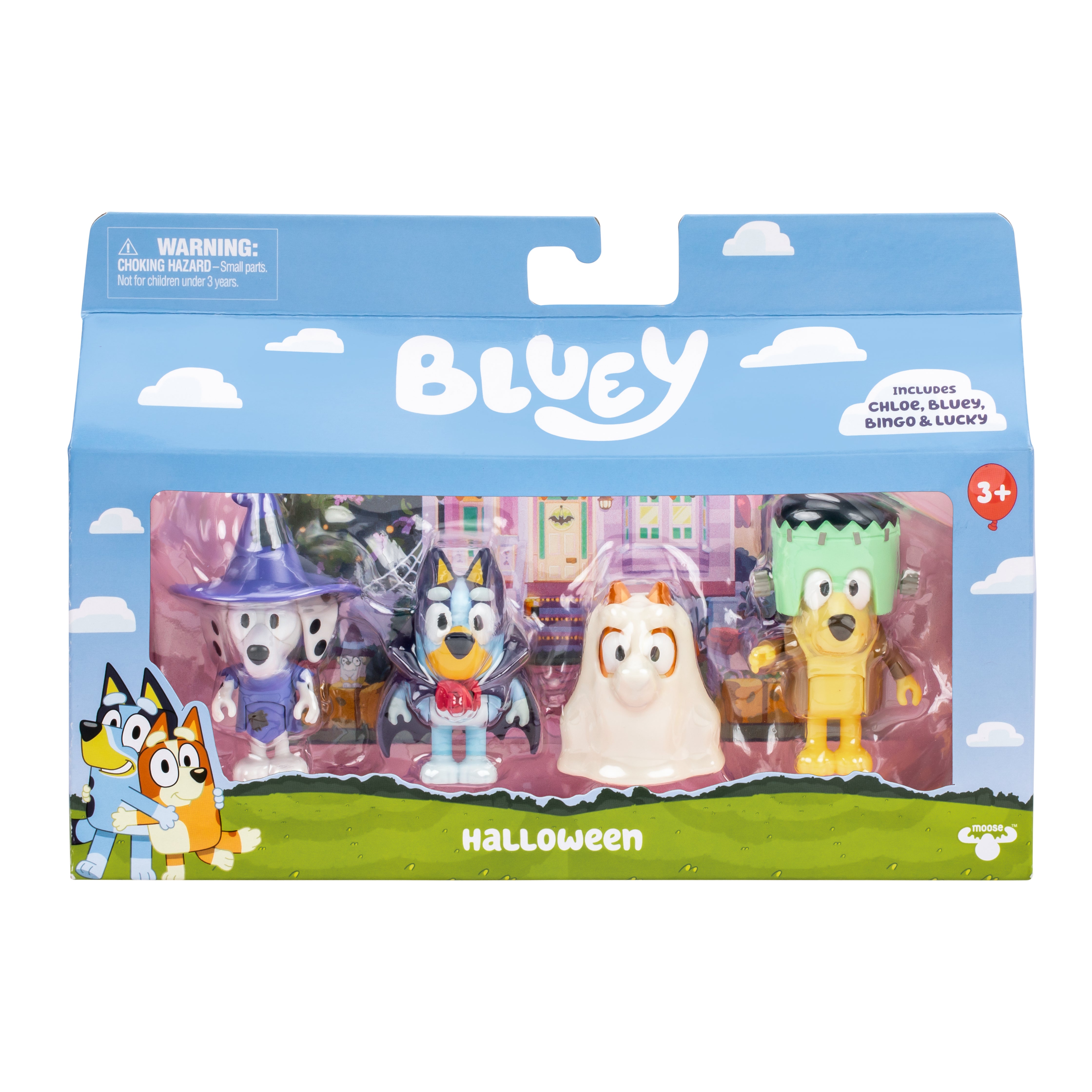 Bluey Figurine Set - 4 Pack
