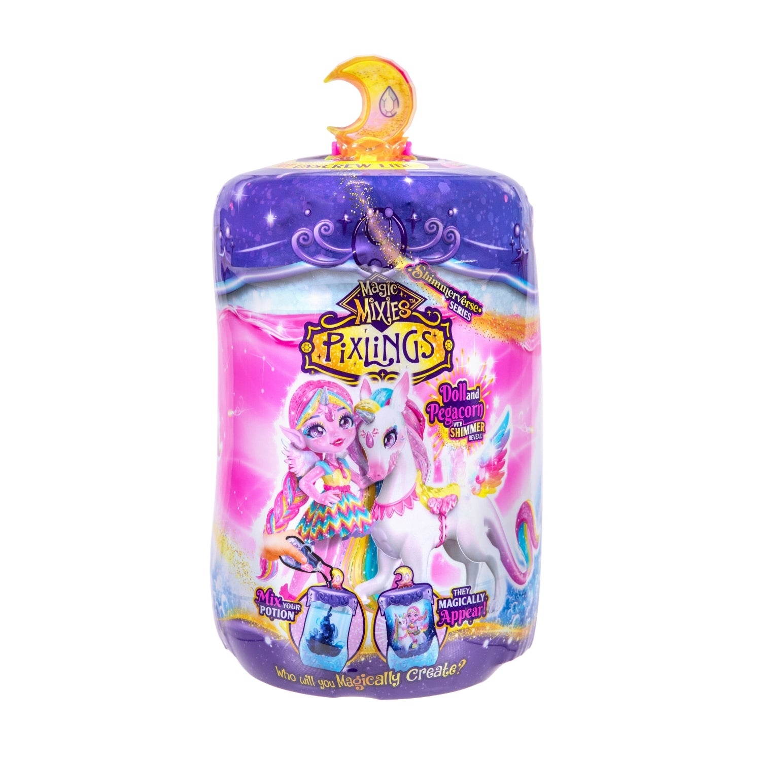 Magic Mixies Pixling Doll and Unicorn