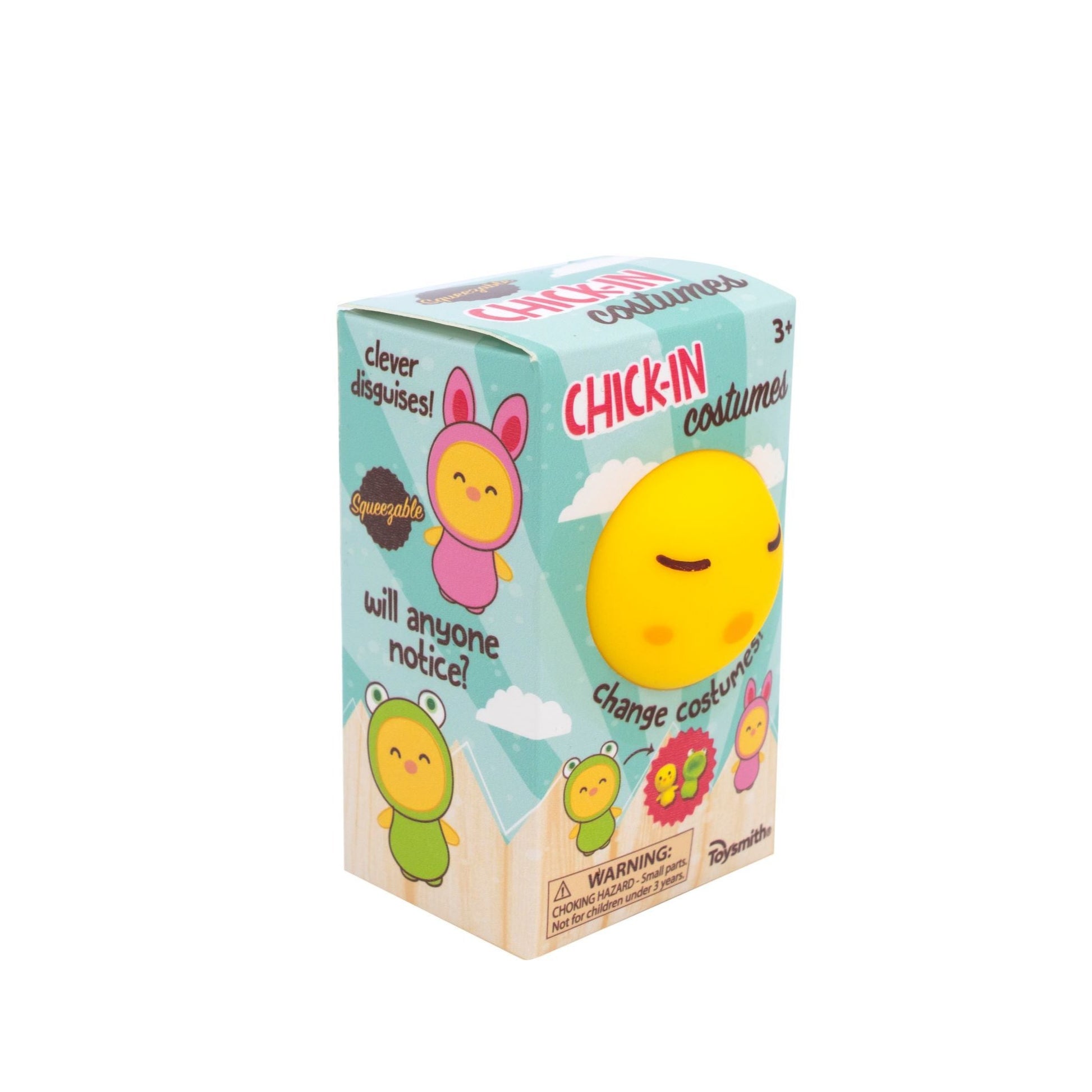 Farm Fresh Chick-In Costume Squeezable Toy