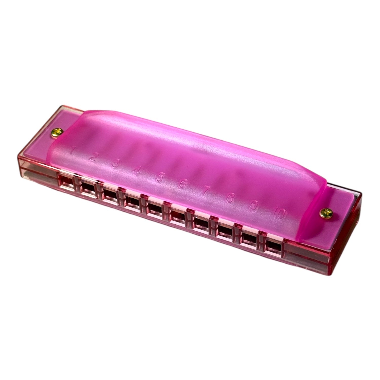 Toysmith Translucent Harmonica - Pink