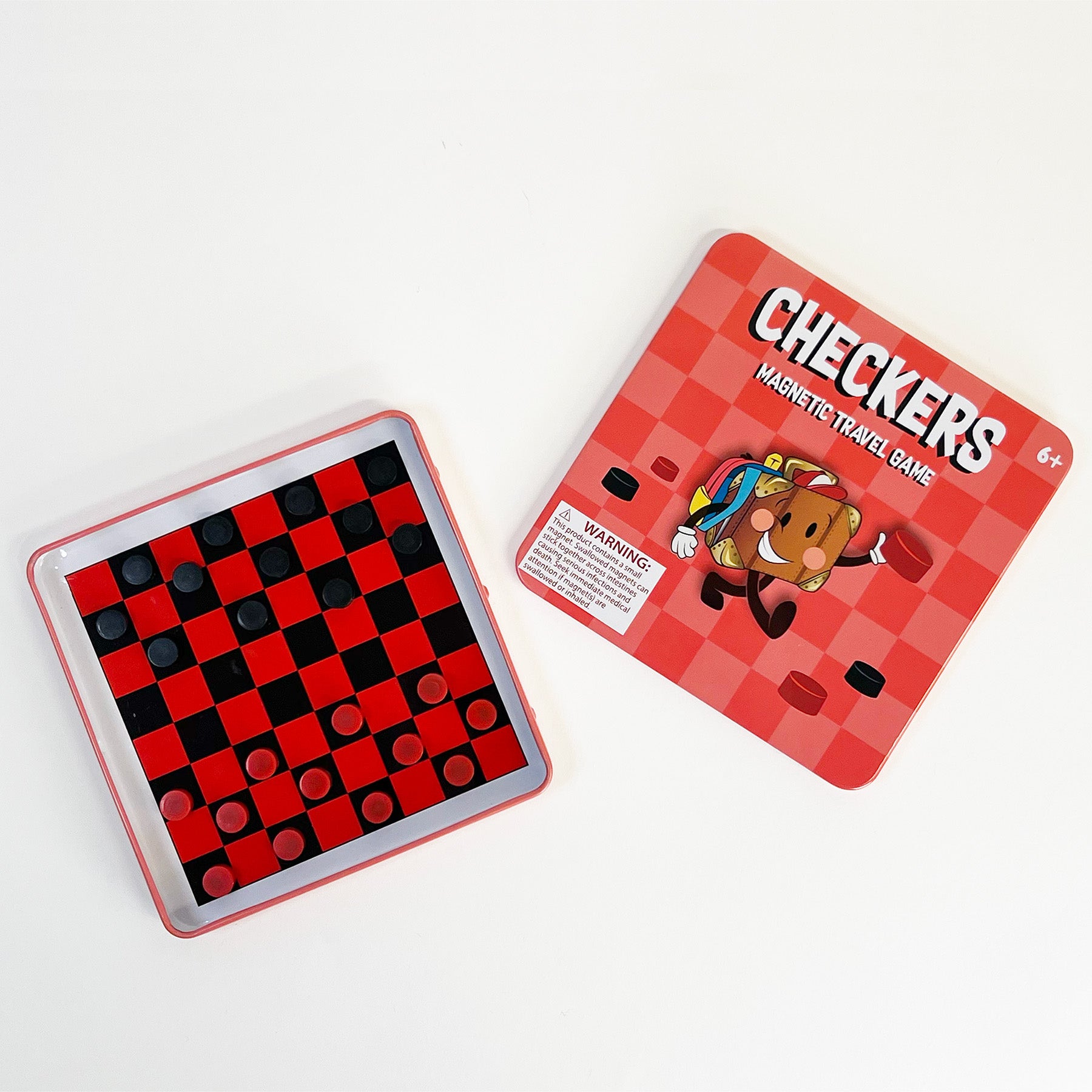On the Way Games Magnetic Checkers