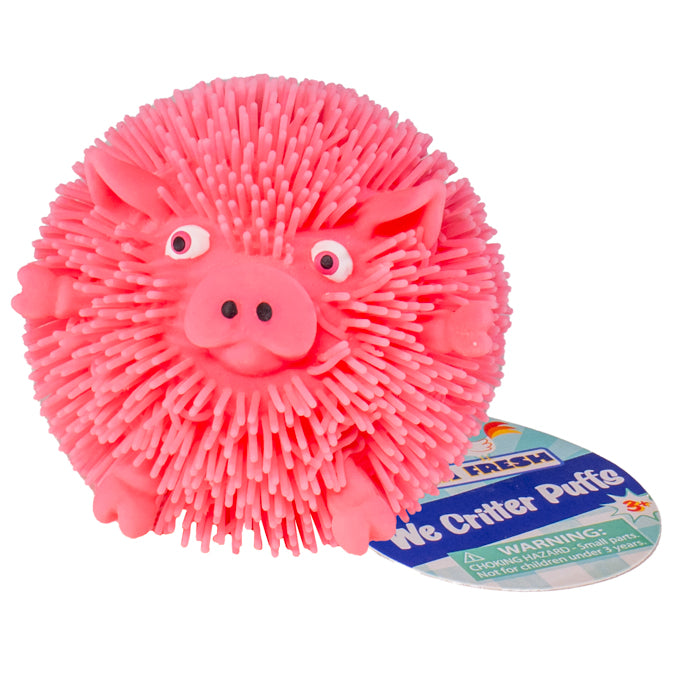 Toysmith Wee Critter Puffs - Pig