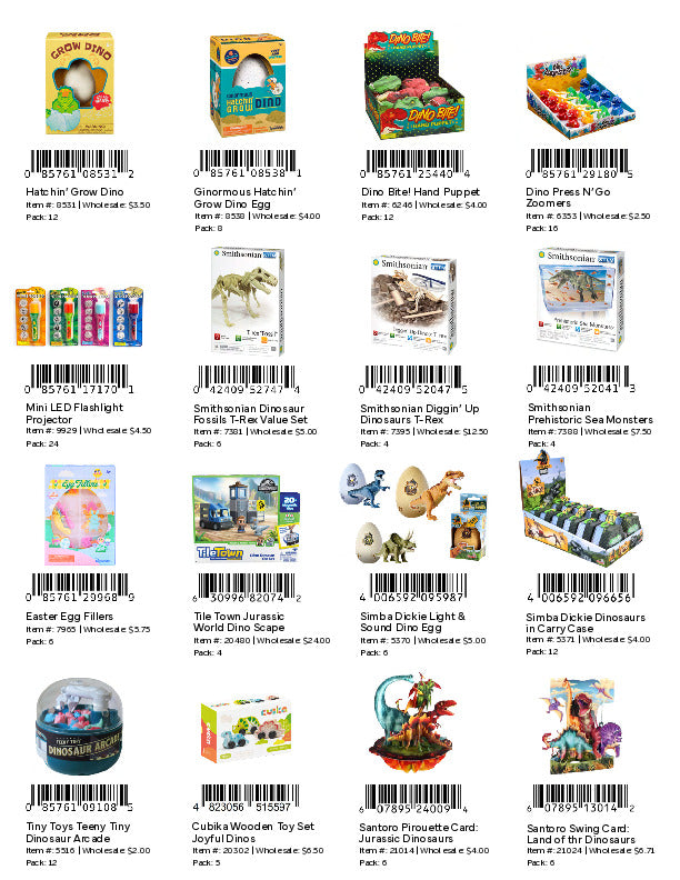 Dinosaur Sell Sheet