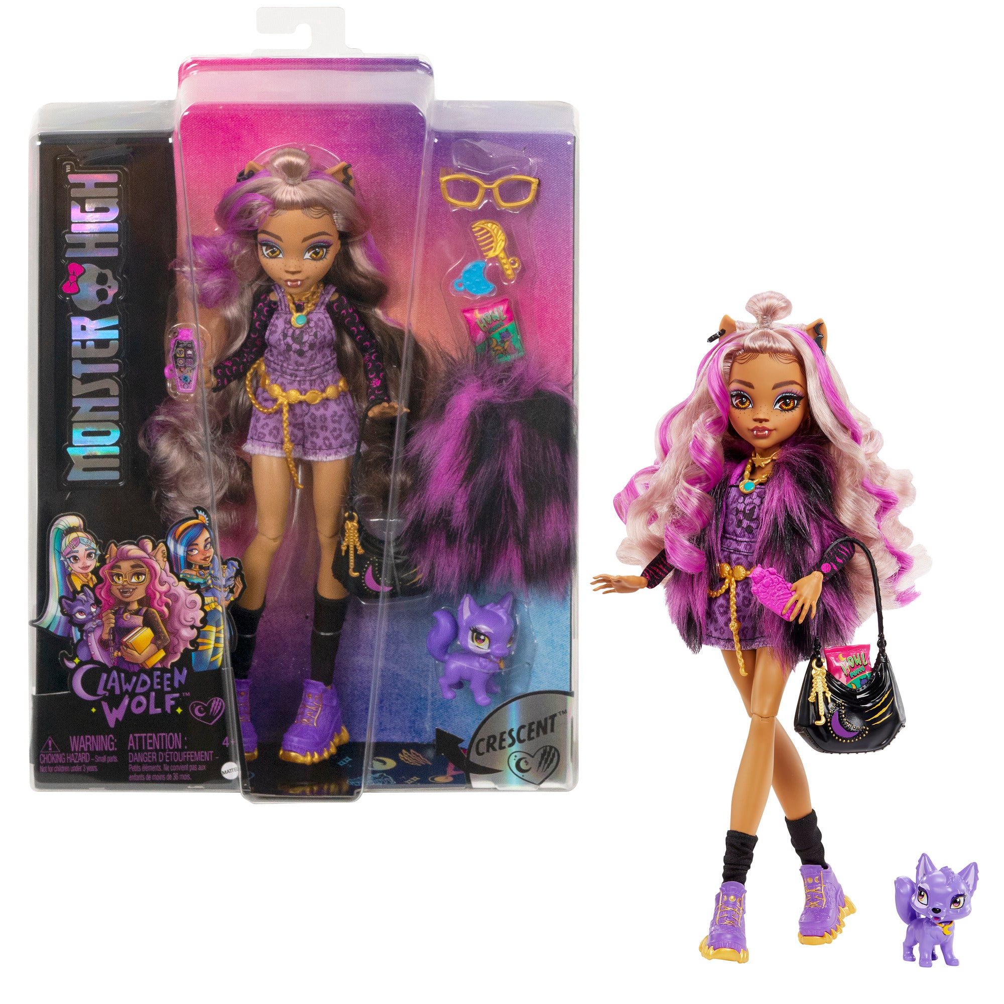 Mattel Monster High Clawdeen Doll