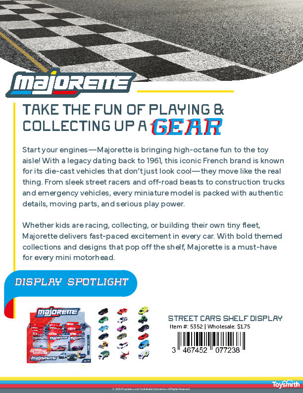 Majorette Sell Sheet