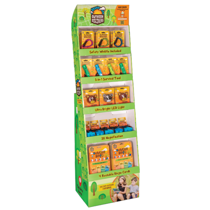 Outdoor Discovery Power Panel Floor Display