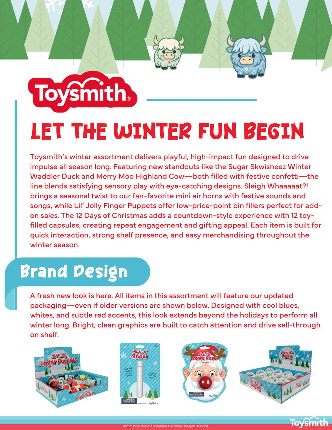 Winter/Holiday Sell Sheet
