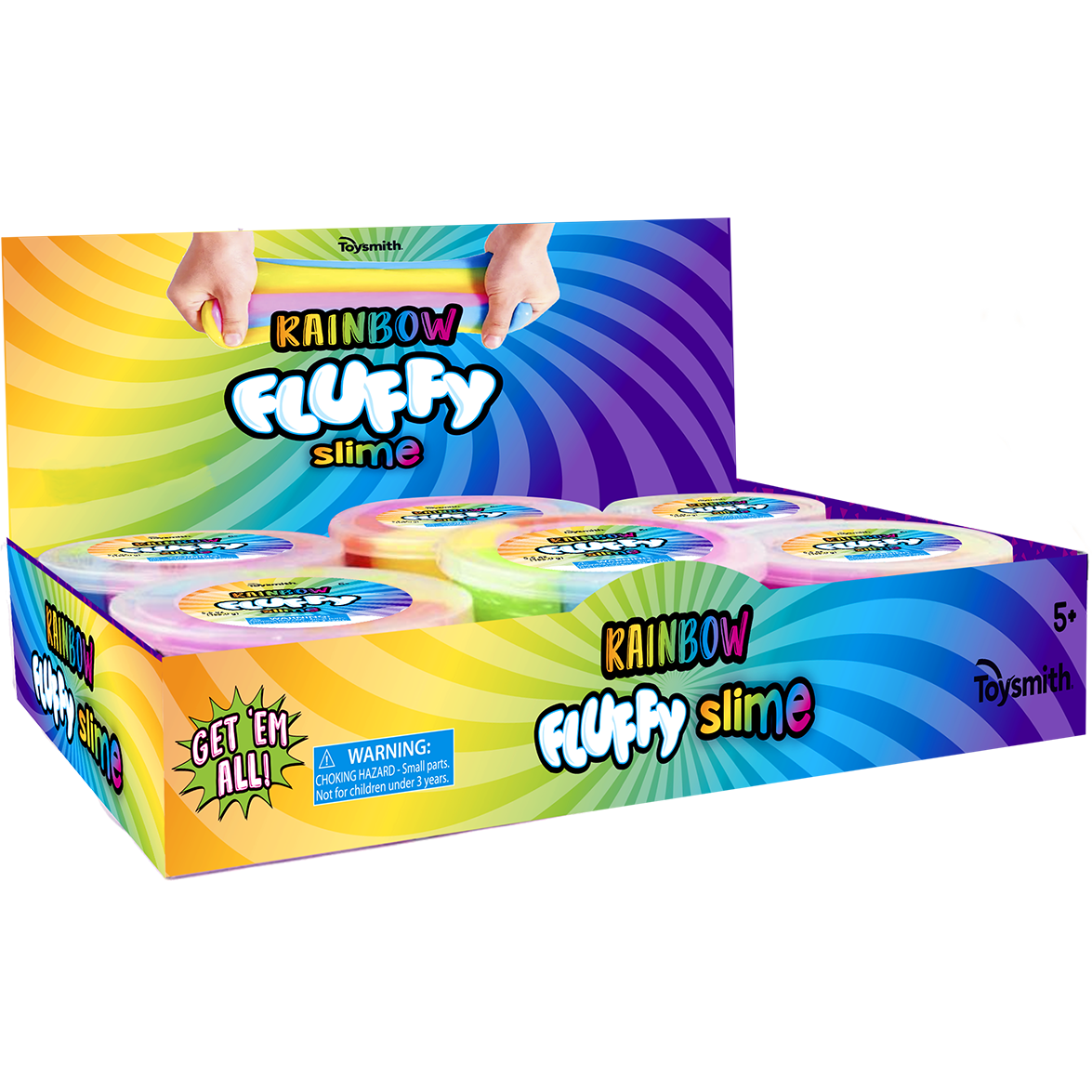 Rainbow Fluffy Slime