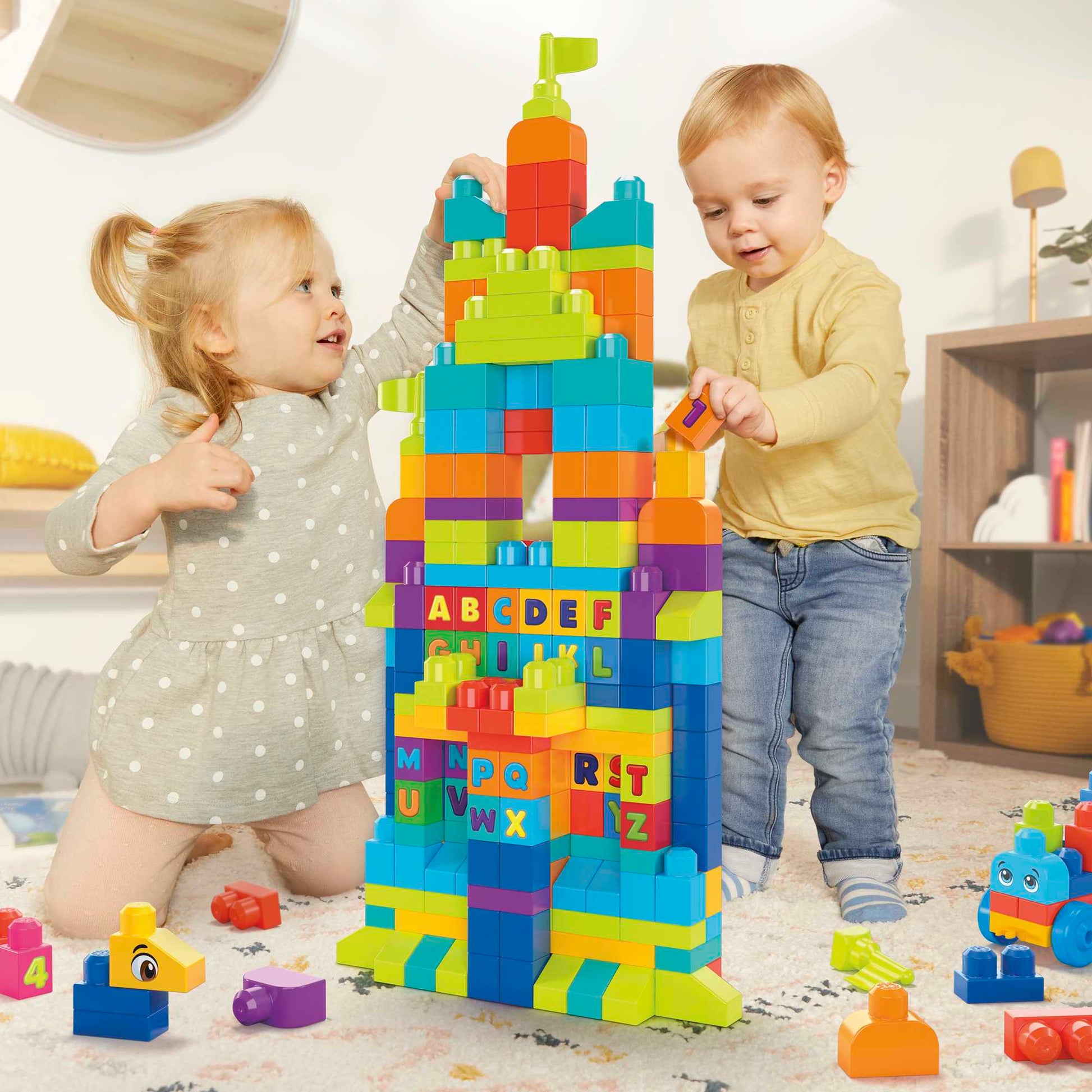 Fisher-Price Mega Bloks Lets Get Learning FVJ49 építőjáték Fisher-Price Mega Bloks Lets Get Learning FVJ49 építőjáték