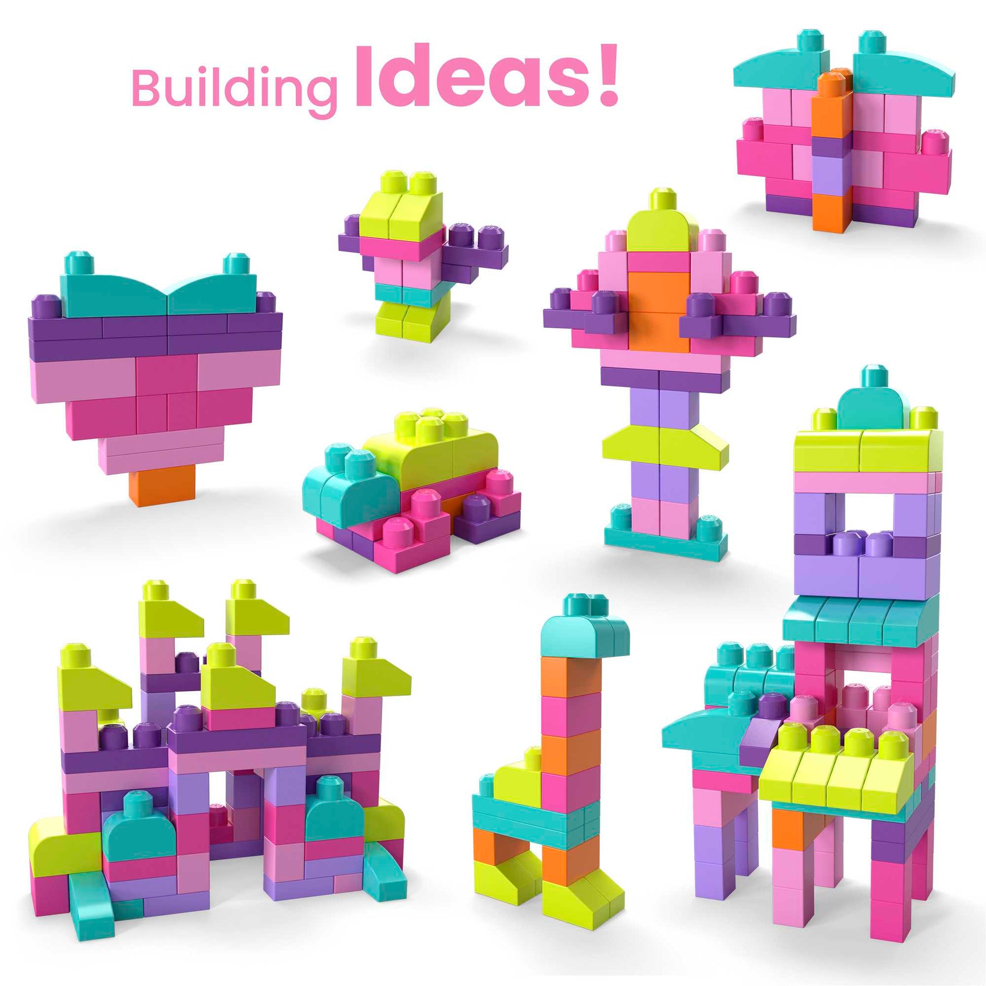 MEGA™ Bloks First Builders Big Building Bag Pink