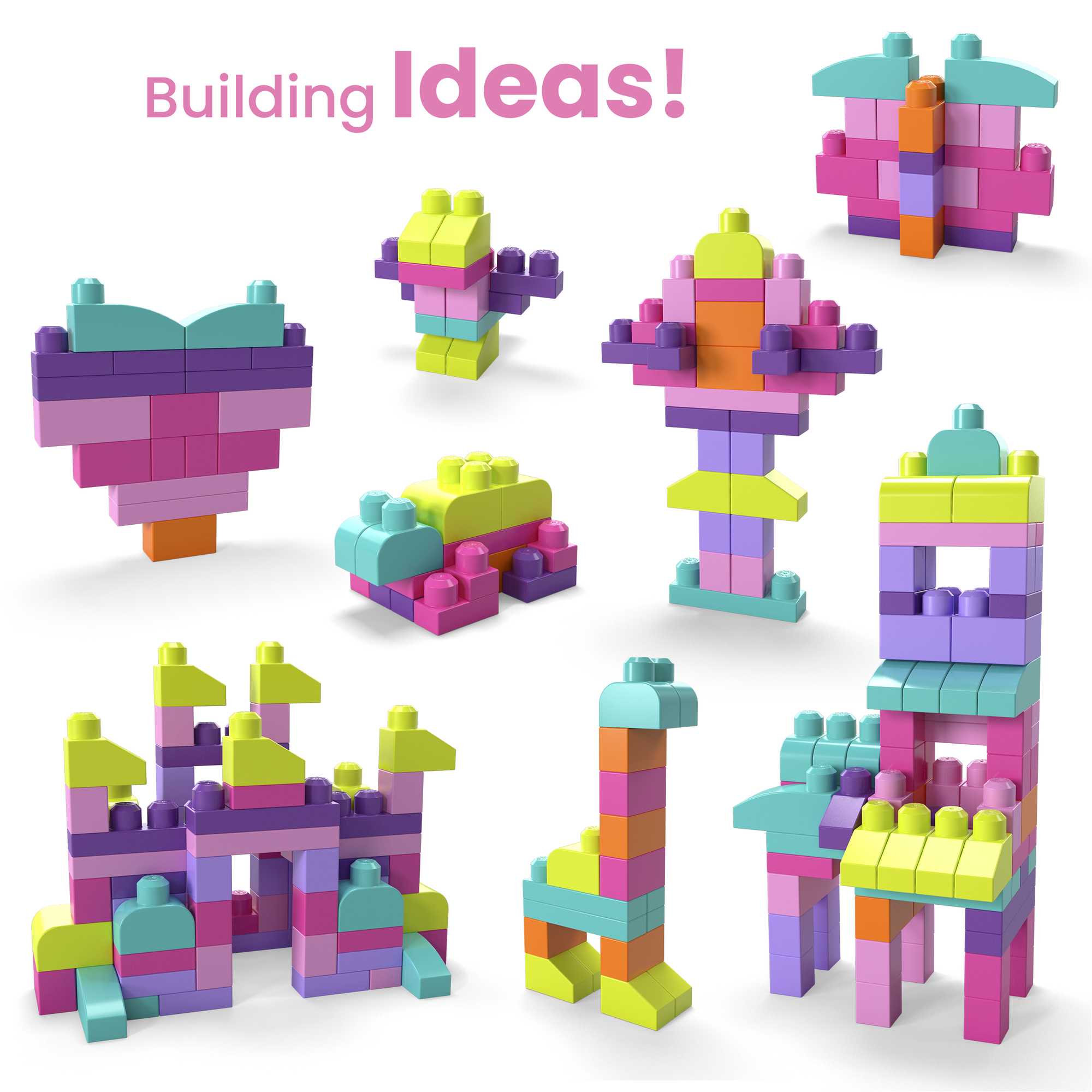 MEGA™ Bloks First Builders Big Building Bag Pink