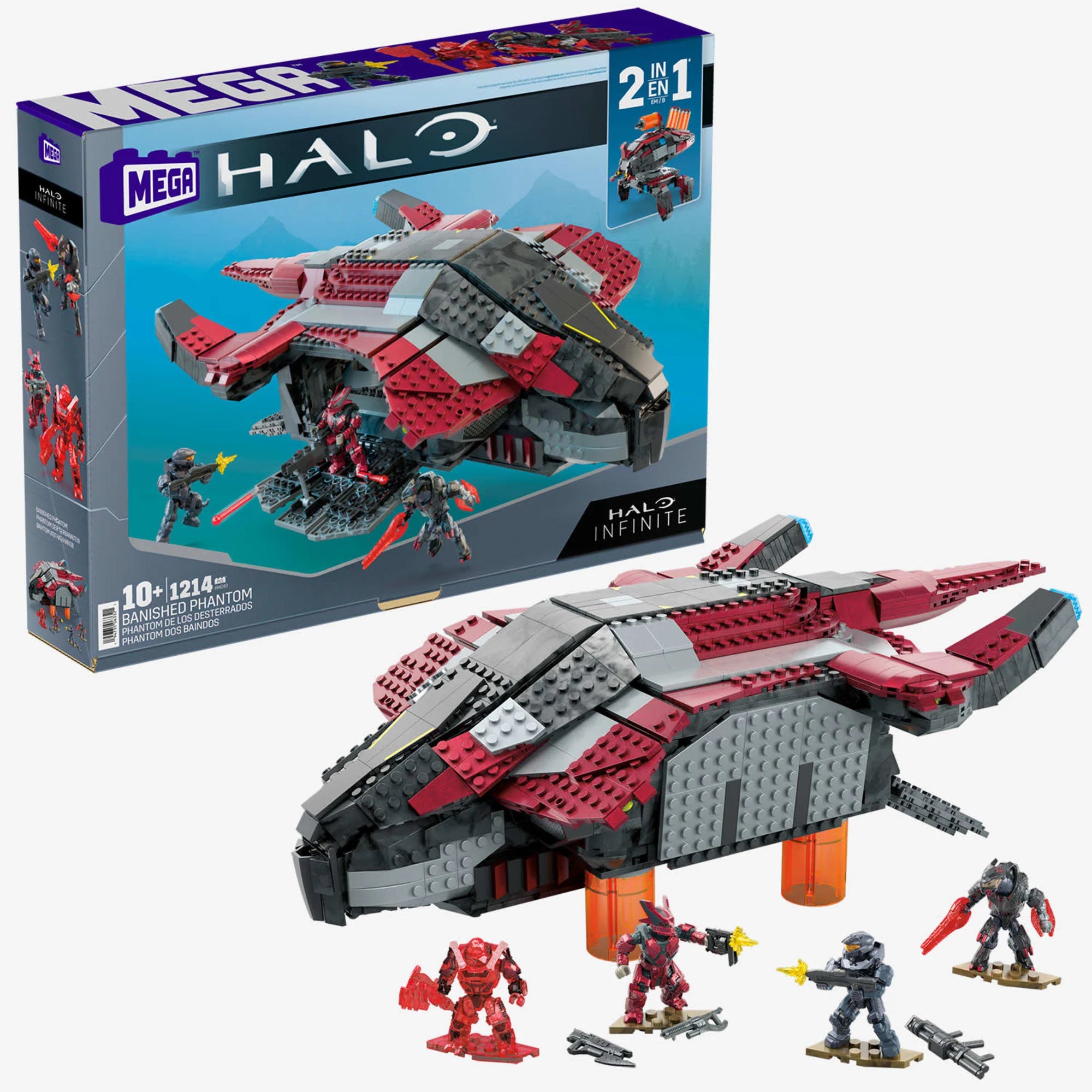 Megabloks - 29786UN - Jeu de construction - Battle Strikers - Métal XS2 Starter Pack - Team Megabloks - 29786UN - Jeu de construction - Battle Strikers - Métal XS2 Starter Pack - Team