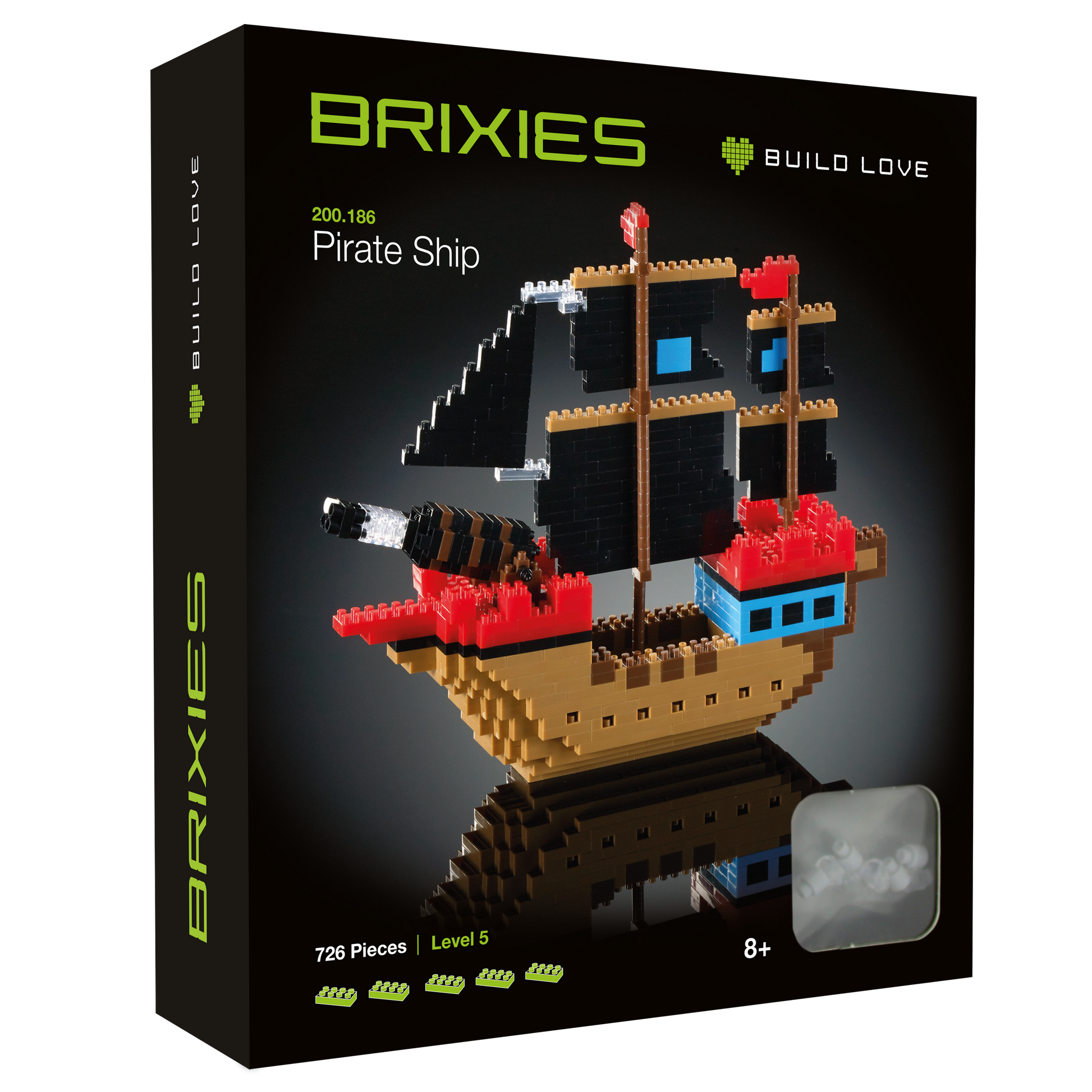 Large Gift Box Pirate Ship