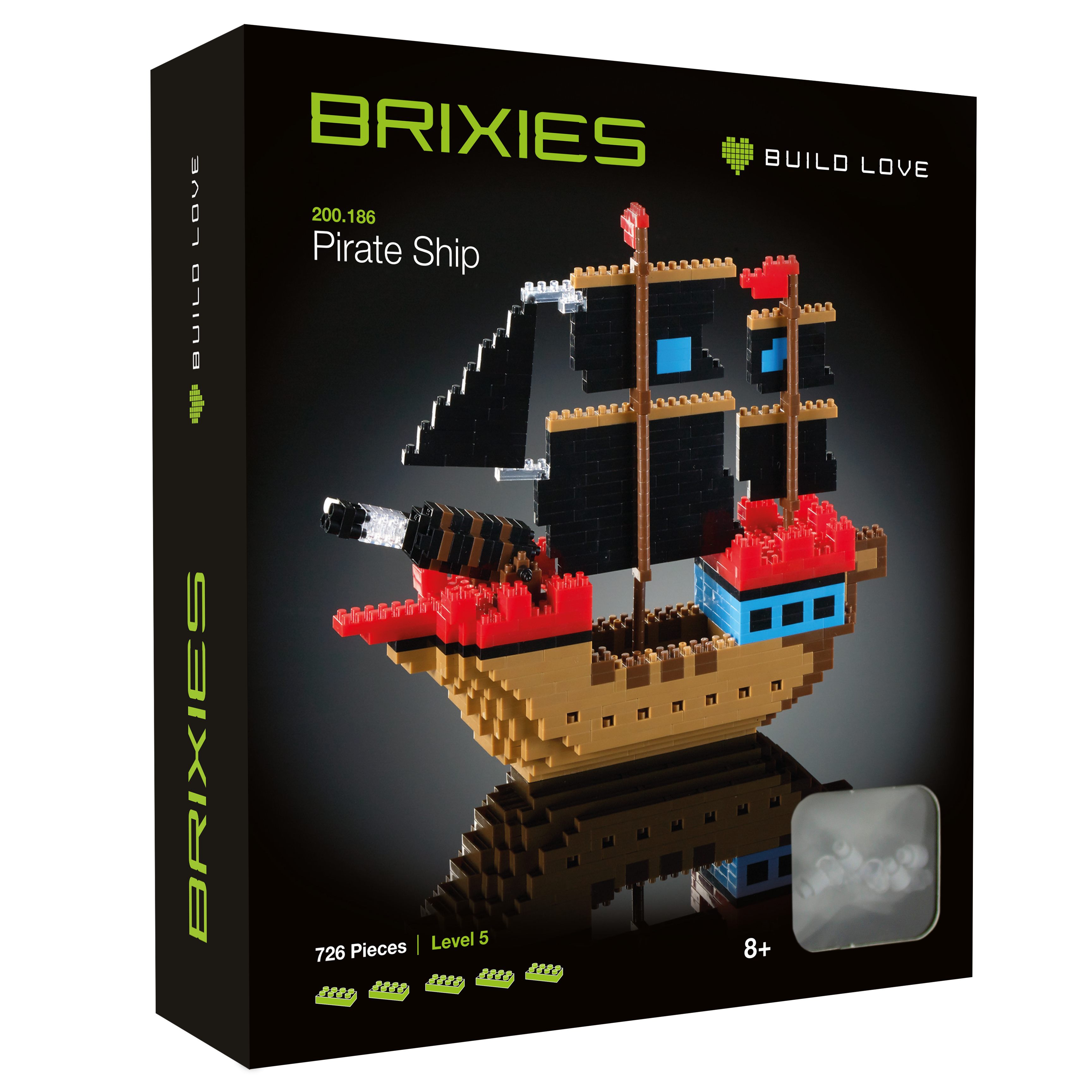 Large Gift Box Pirate Ship